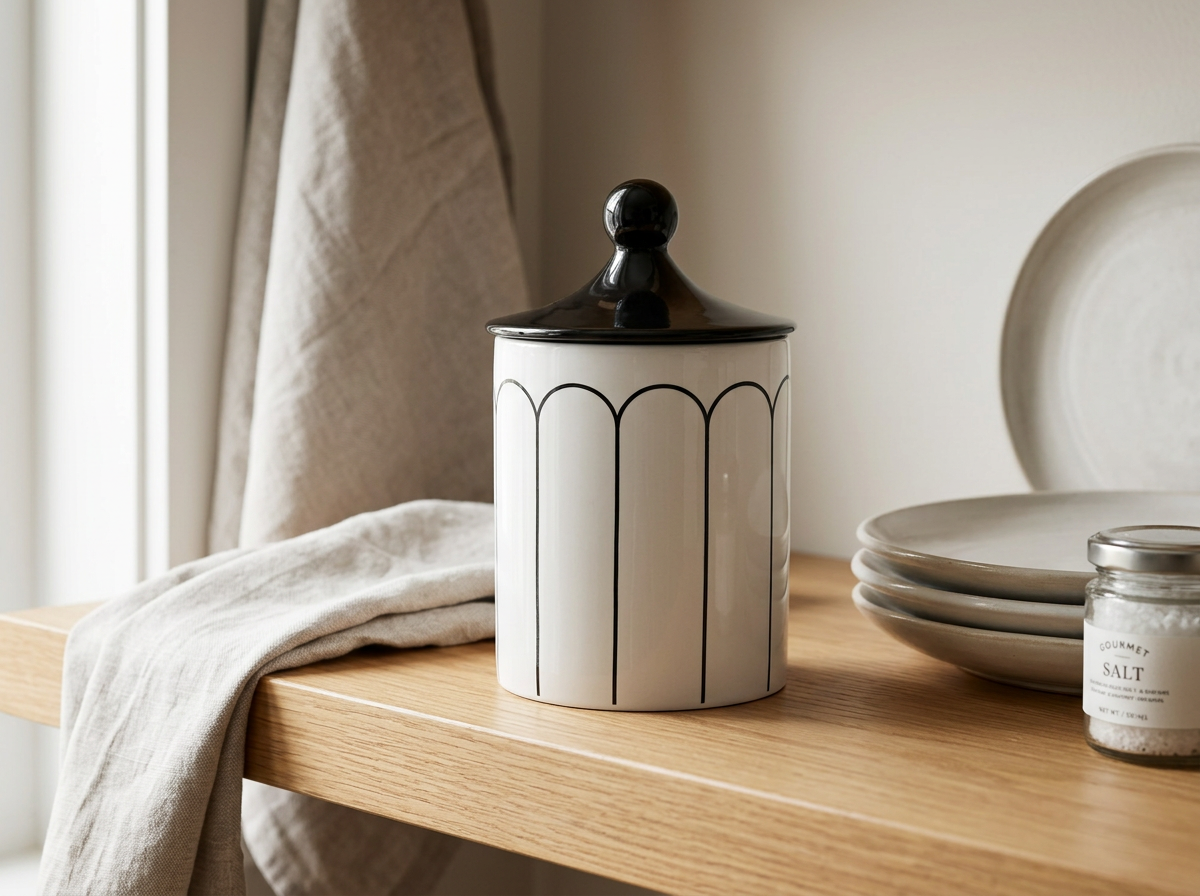 Decorative Storage Black & White