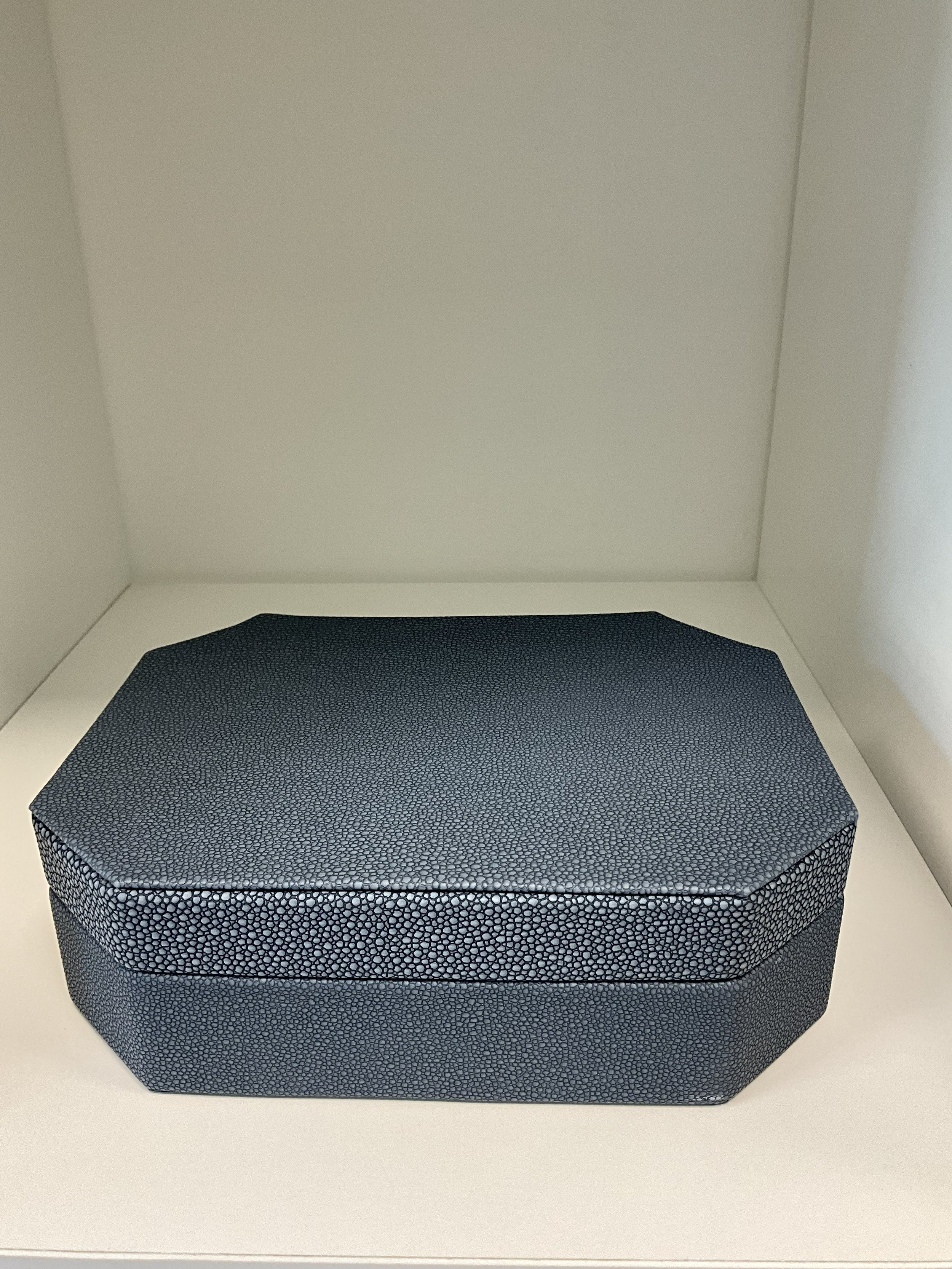 Rectangular Storage Deep Blue