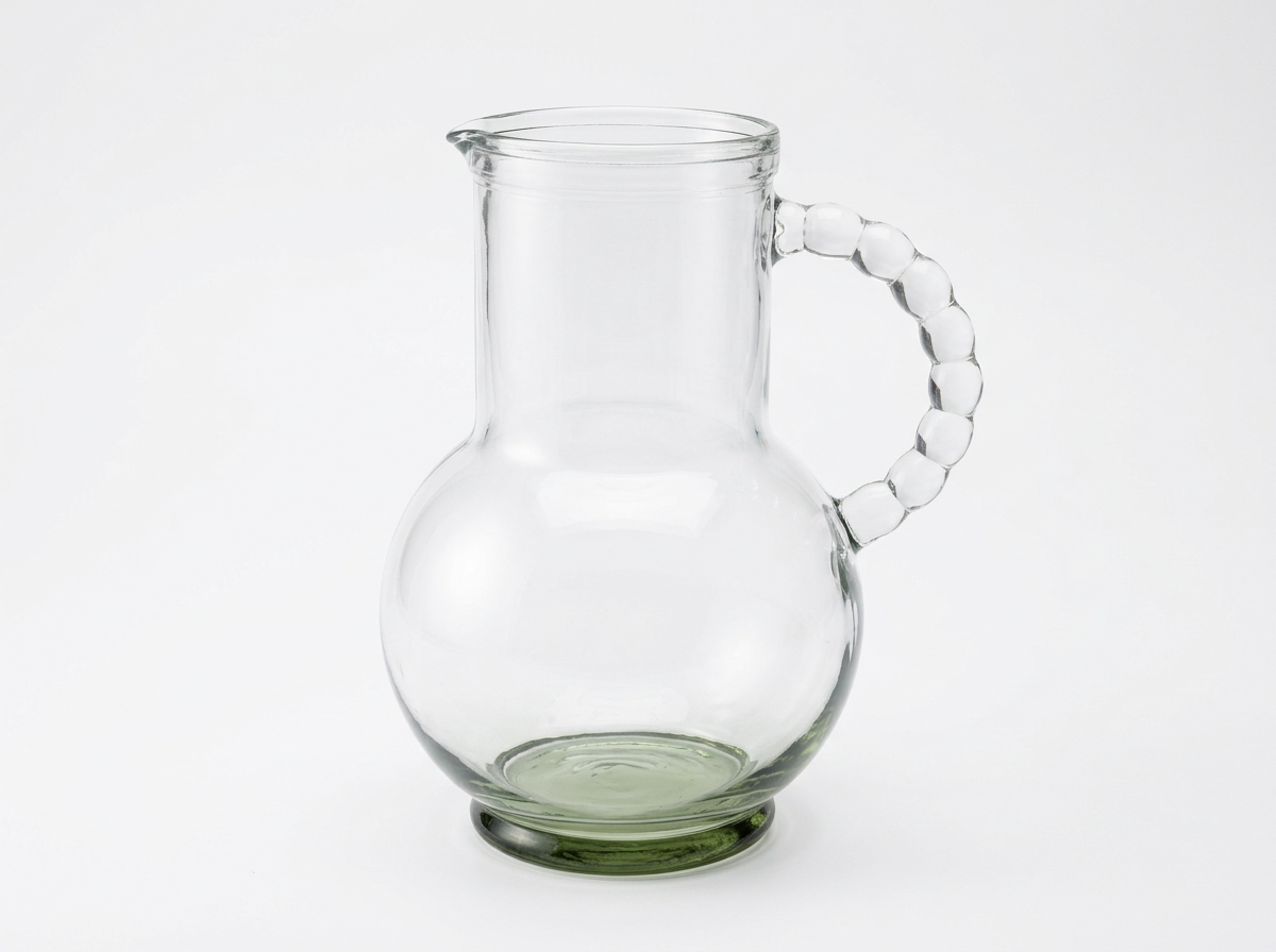 Green Clear Pitcher