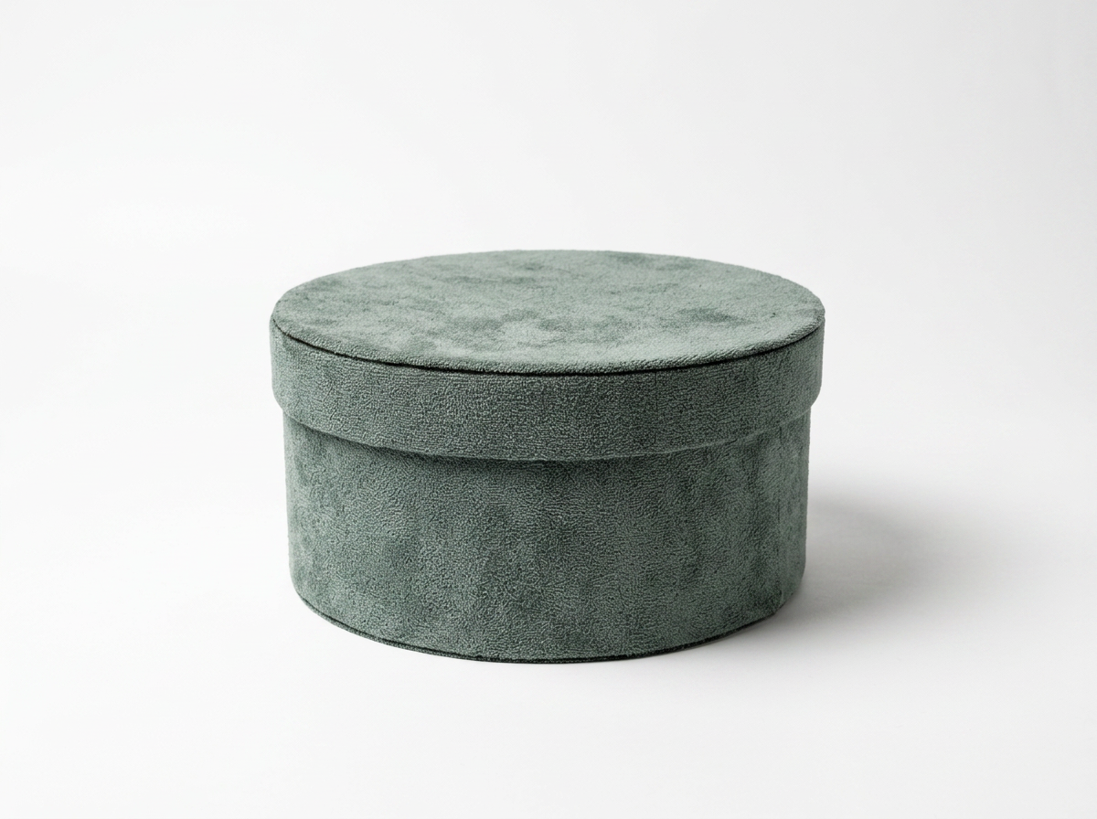 Suede Storage Green