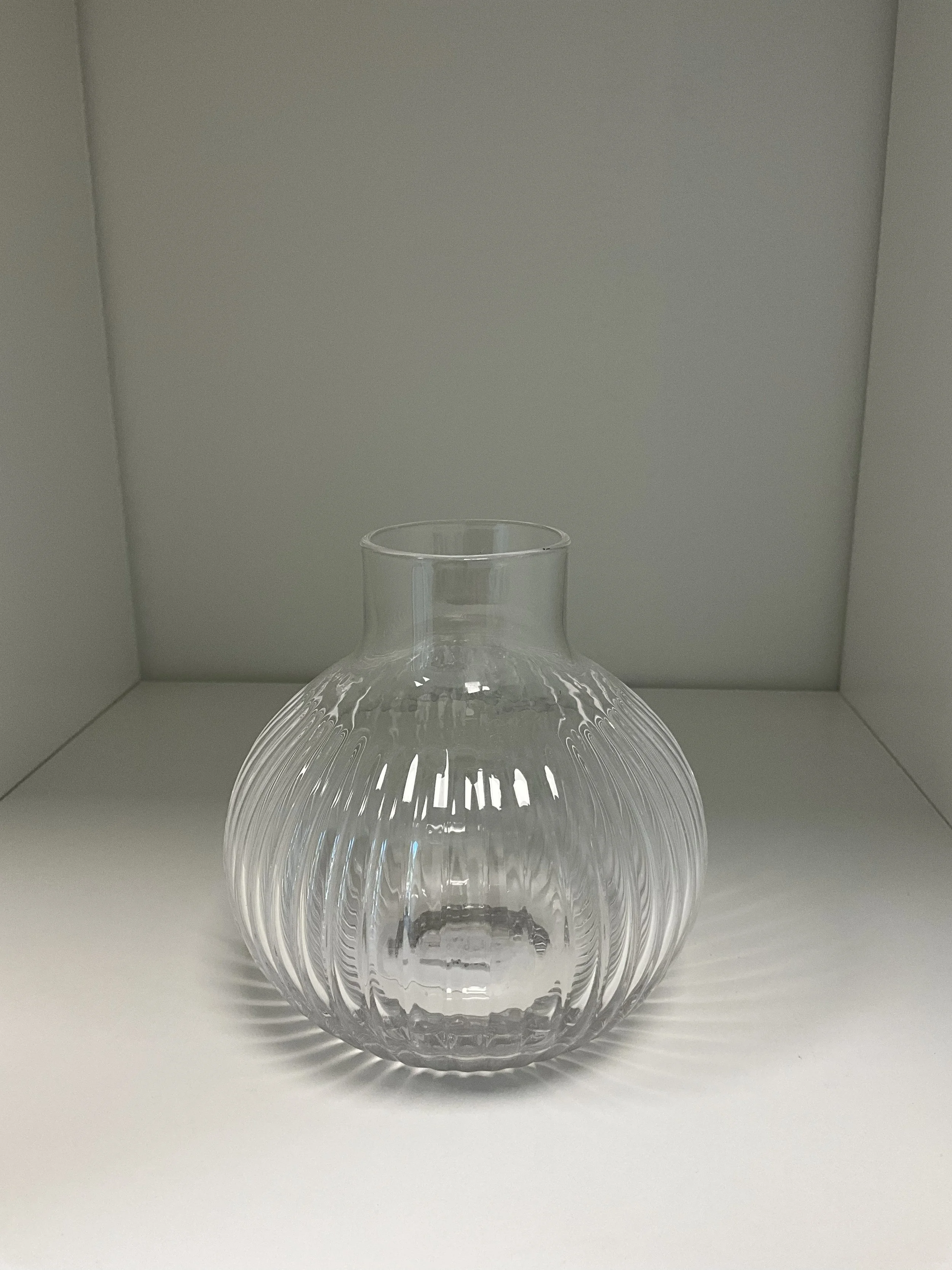 Clear Glass Vase