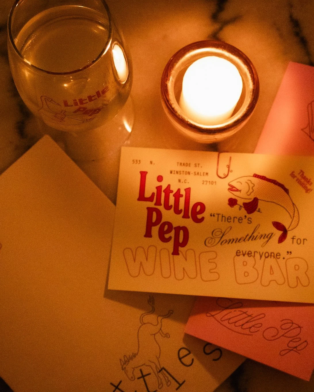 Raise a glass to Carolyn Malman &mdash; the journalist behind "Grapes &amp; Gathering," a feature on the charming @littlepepnc wine bar in the heart of downtown Winston-Salem. It's a story about good wine, great company, and what makes a lo