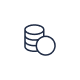 Icon of stacked coins