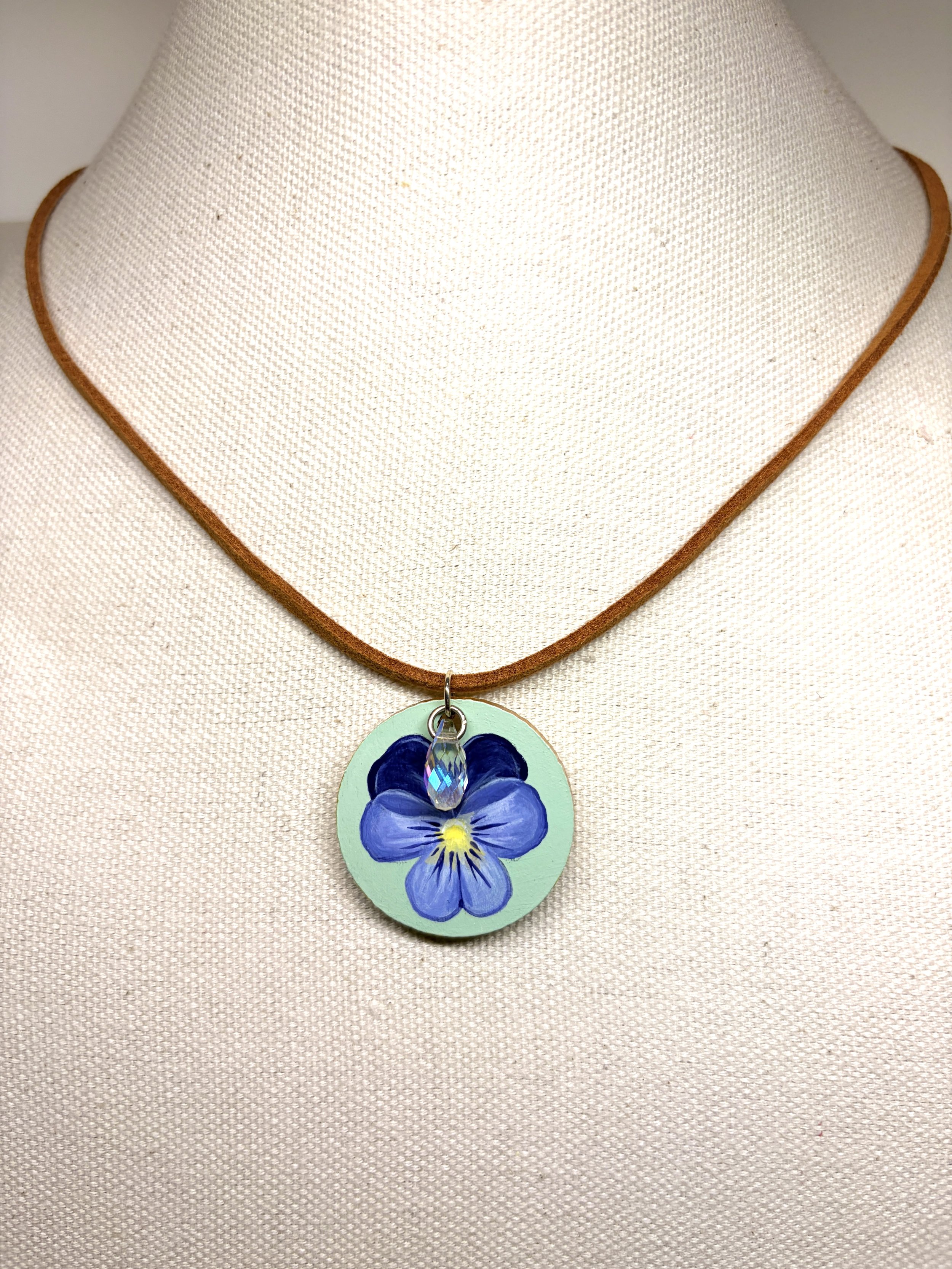 Pansy Pendant