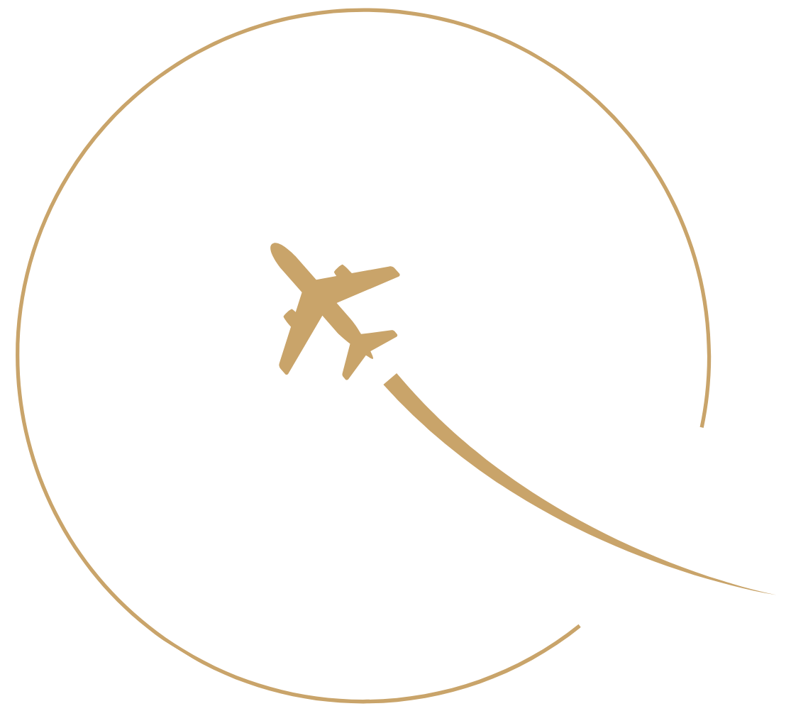 Travel Plane Icon, EventsLYFE logo symbol