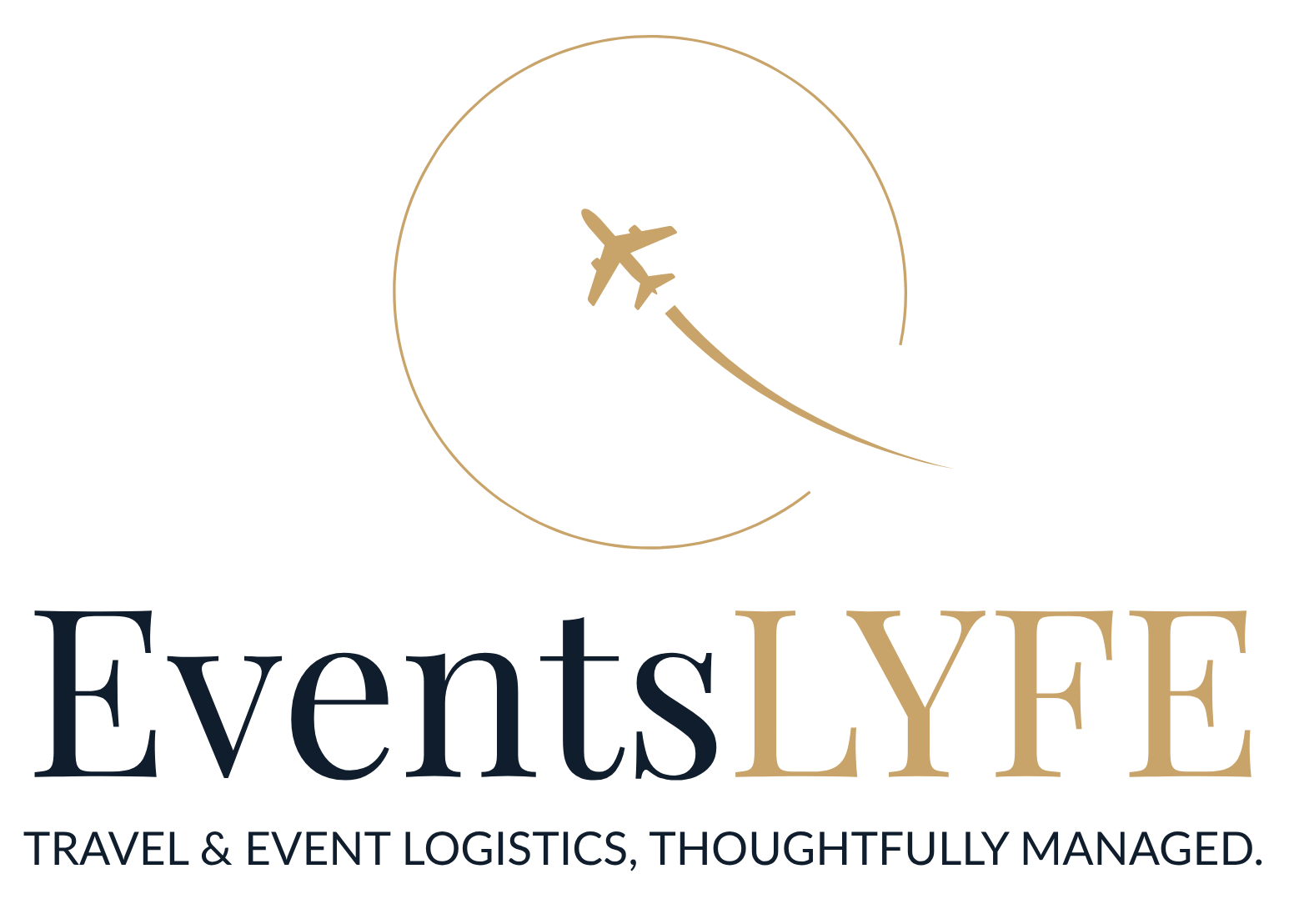 EventsLYFE, travel and events company logo