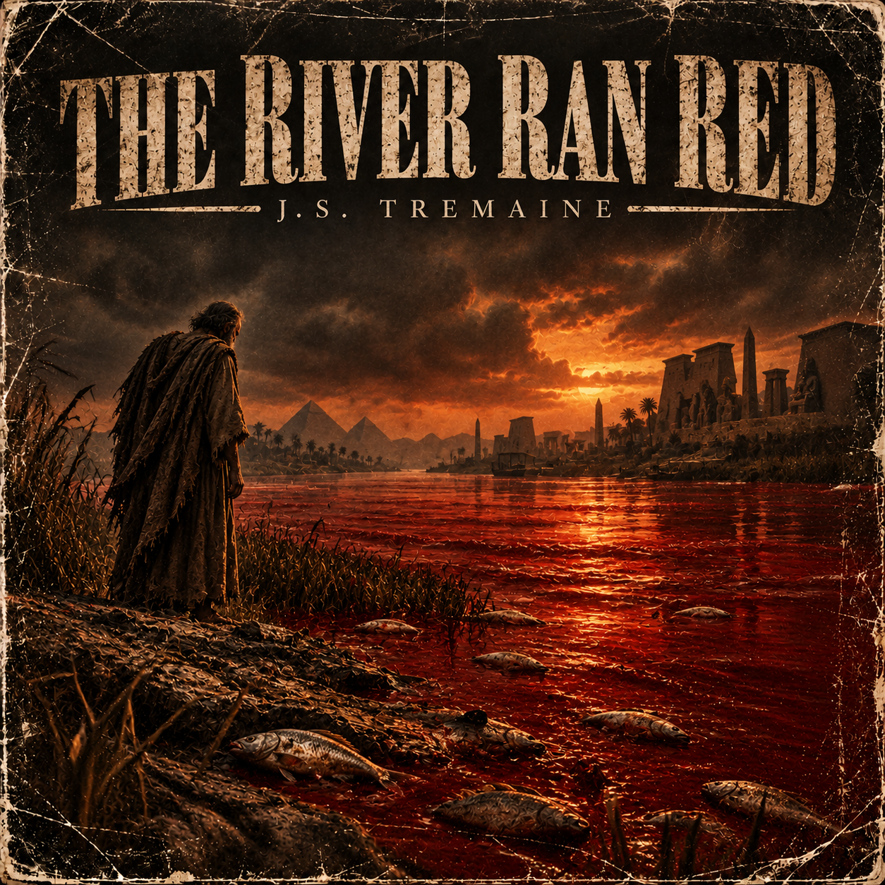 The River Ran Red retells the ten plagues of Egypt as a dark, restrained account of warning, refusal, and consequence.