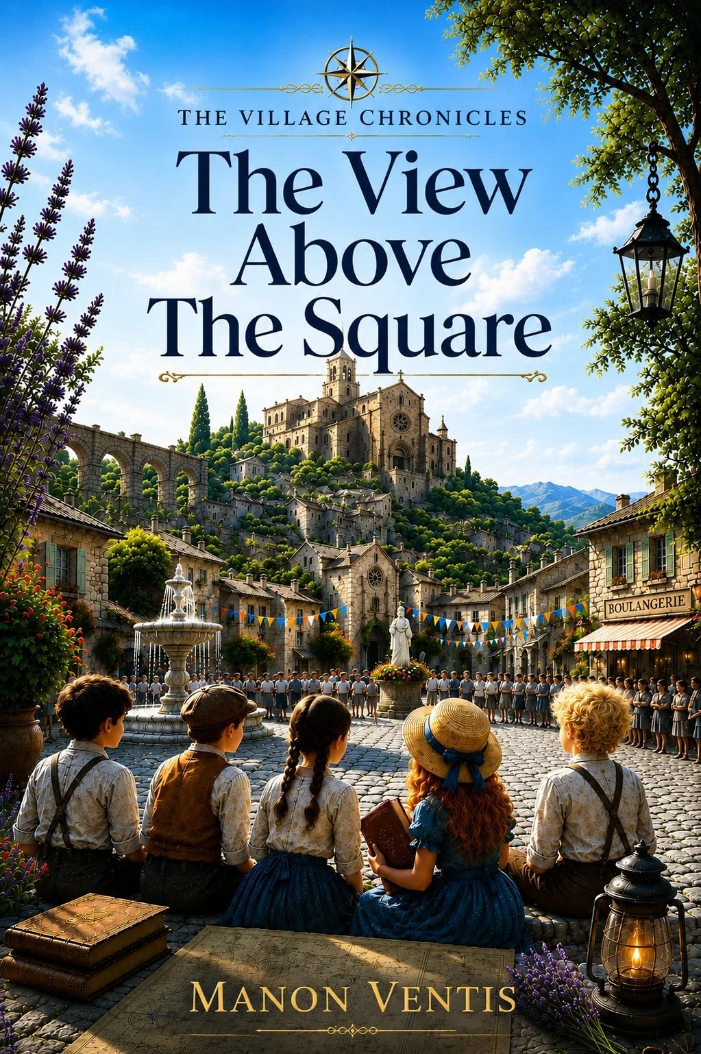 THE VIEW ABOVE THE SQUARE COVER