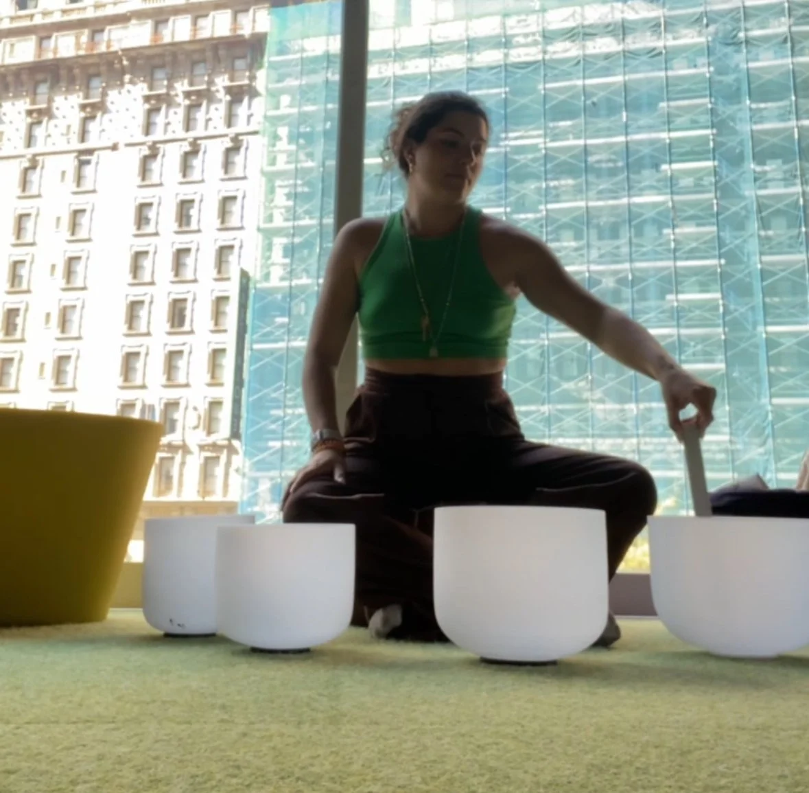 What is a sound bath?