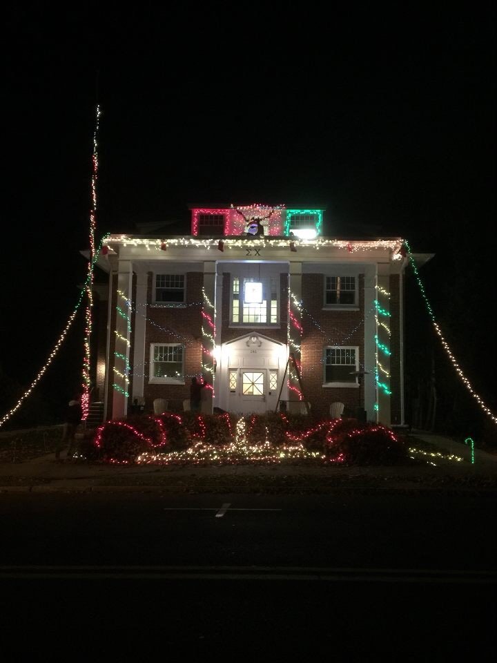Sigma Chi Christmas Lights