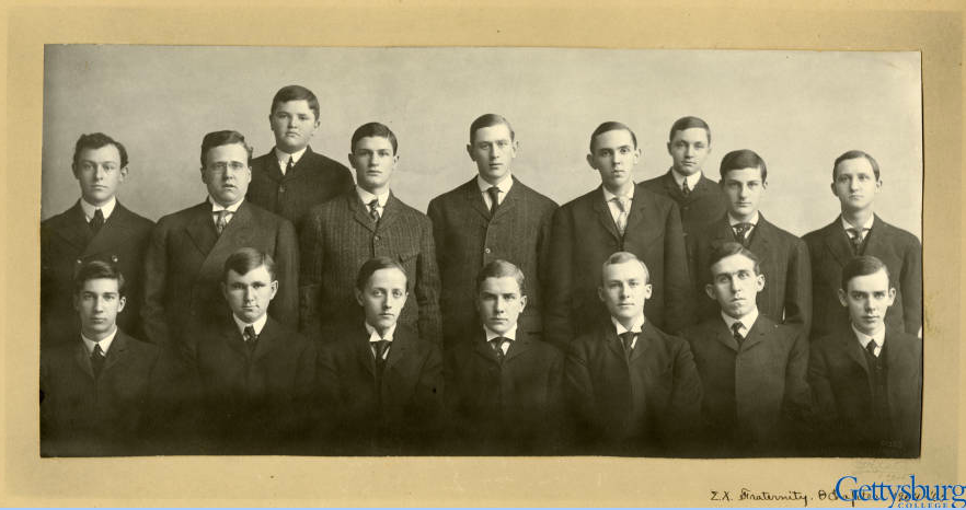 Historic Gettysburg College Sigma Chi Brothers