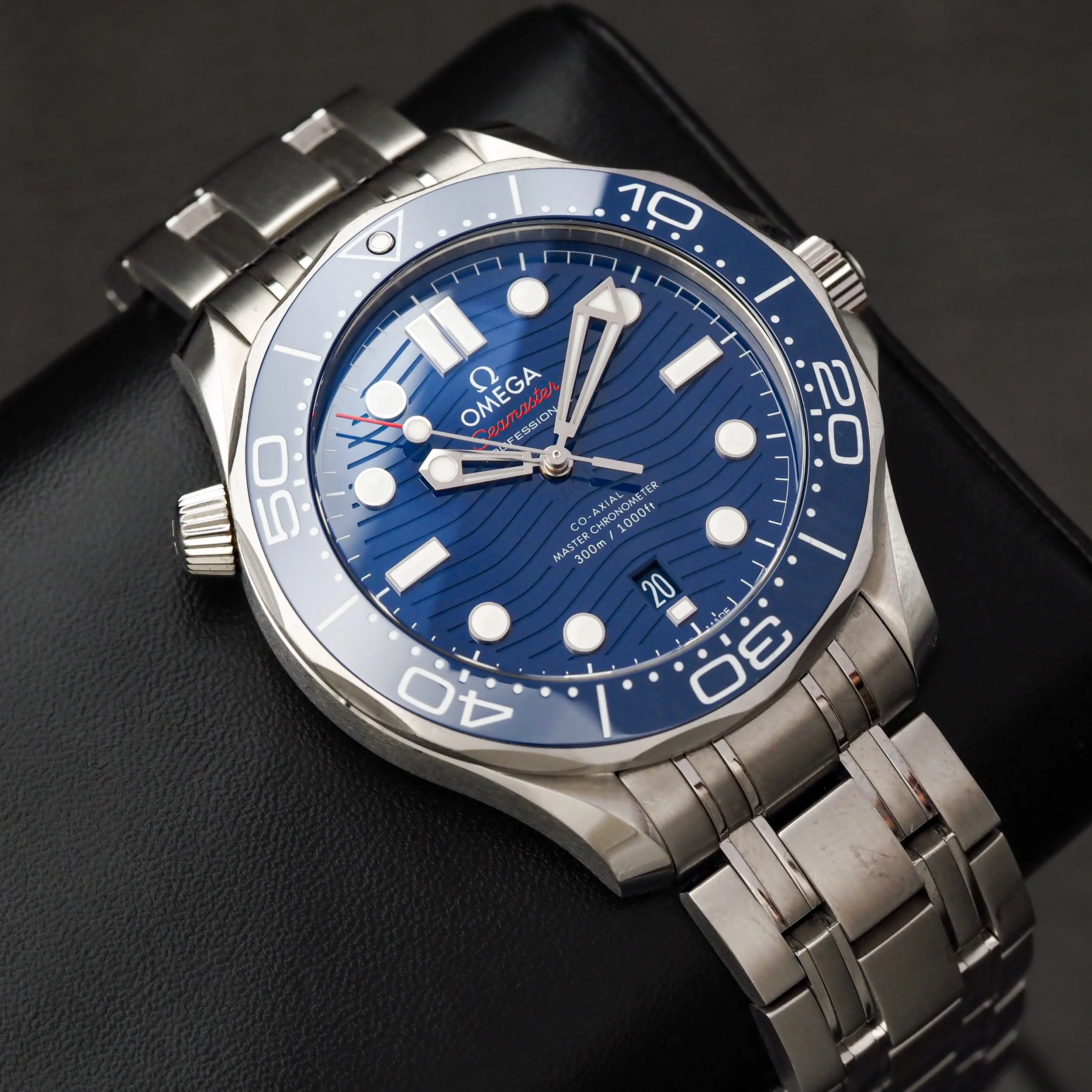 Omega Seamaster Diver 300M Blue Wave — 2022