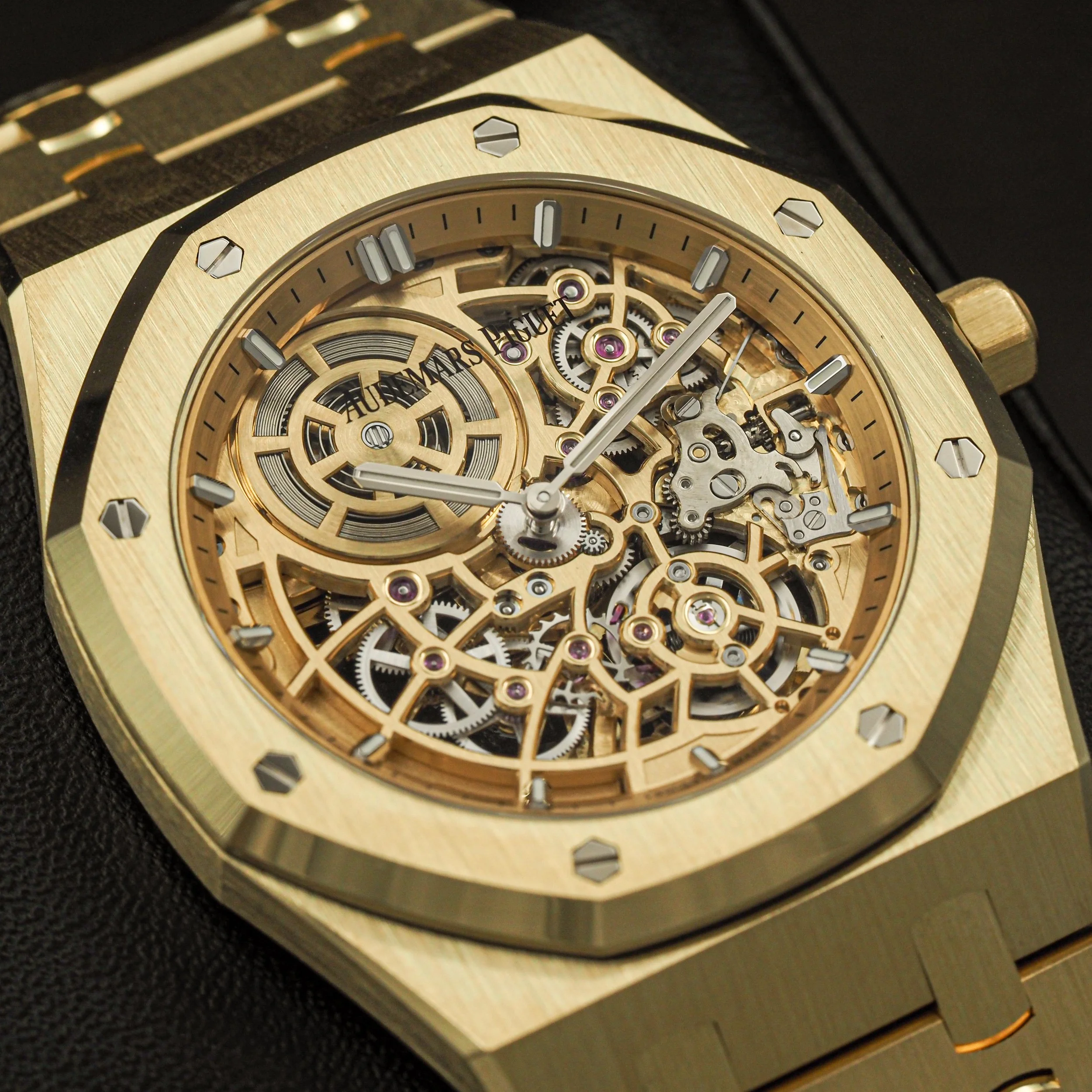 Audemars Piguet Royal Oak 37mm Skeleton Yellow Gold 16204BA