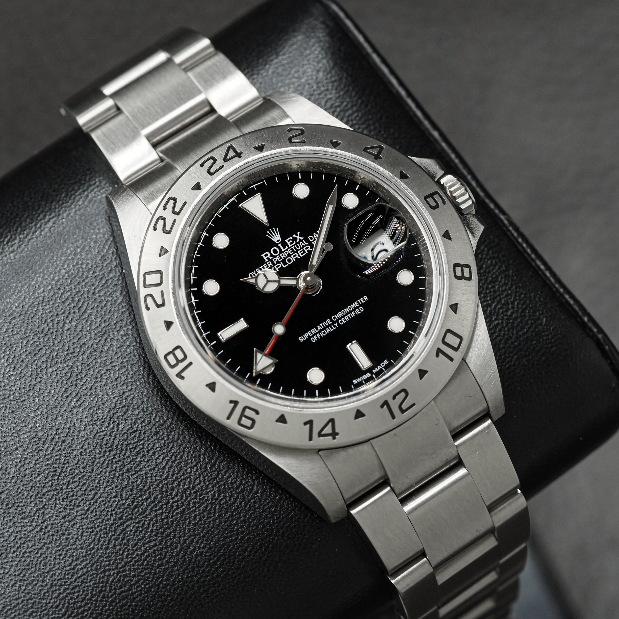 Rolex Explorer II 16570 Black Dial M-Serial 2008