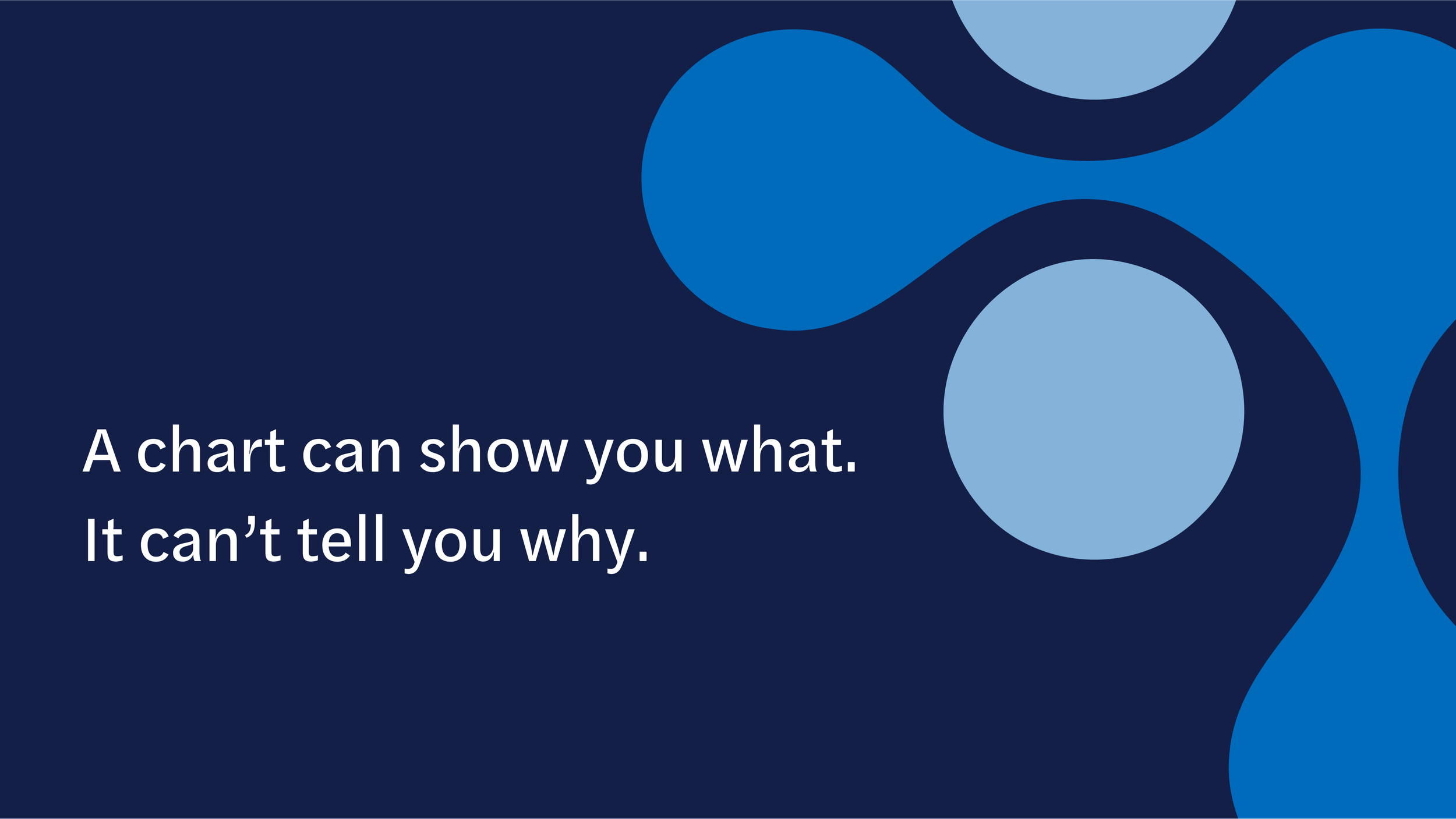 Why visualization alone isn’t storytelling