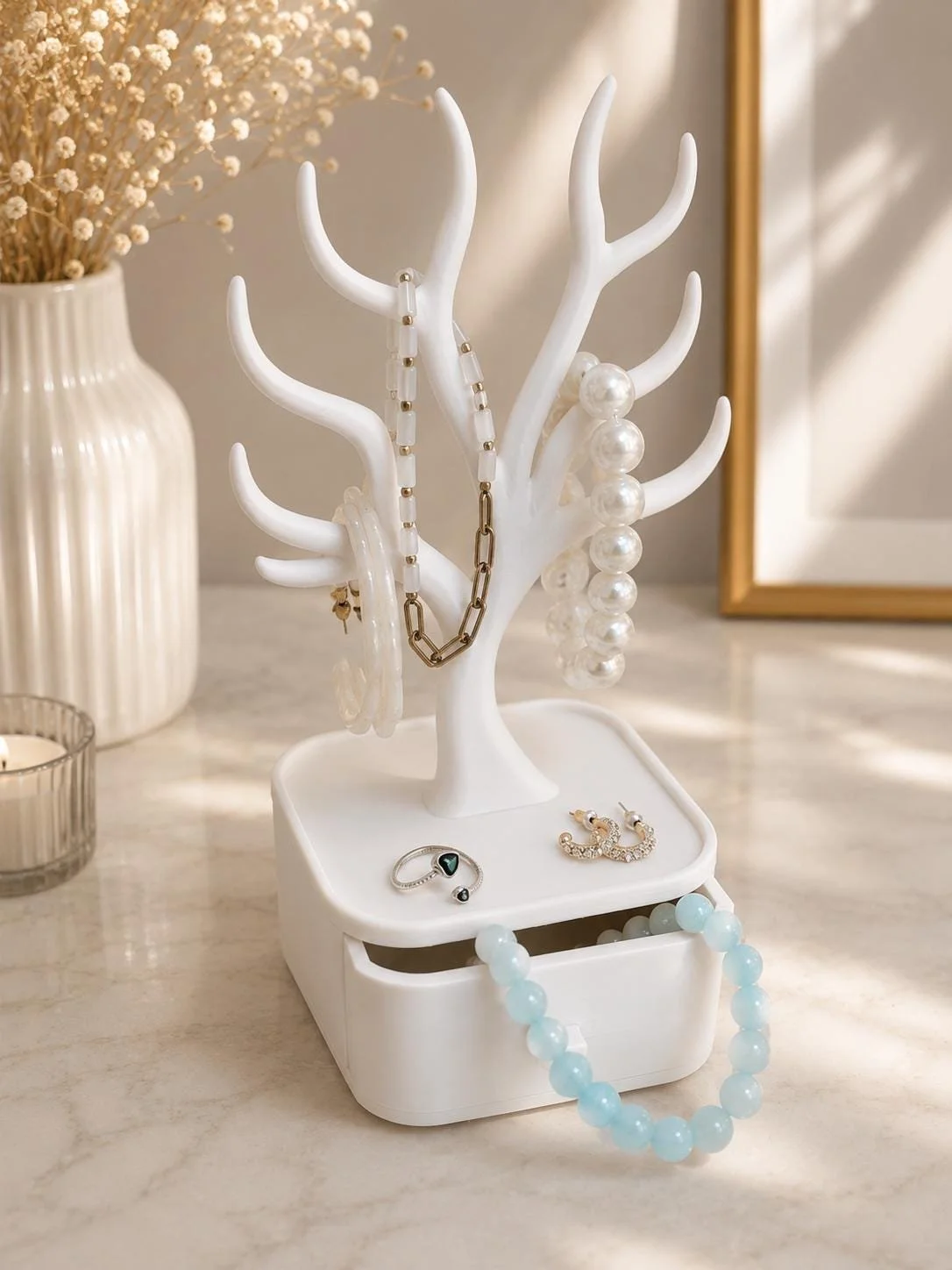 3D-Printed Tree Jewelry Organizer