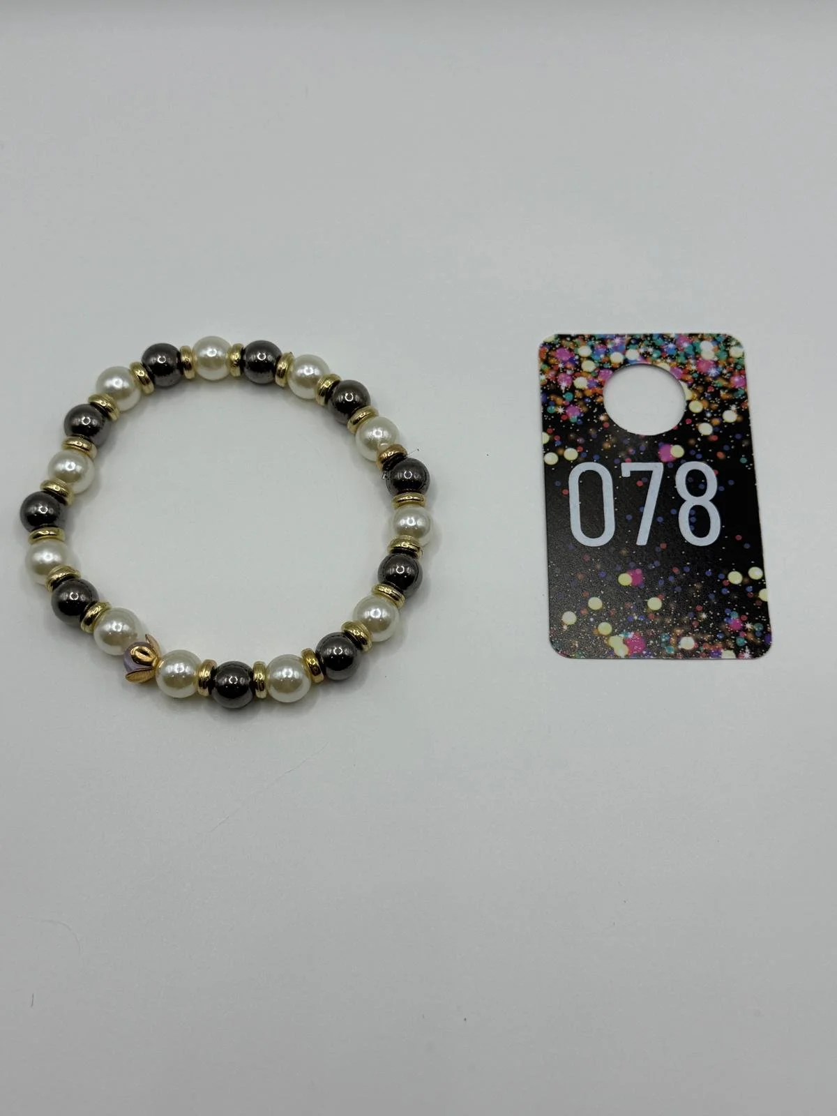 Pearls After Dark Bracelet