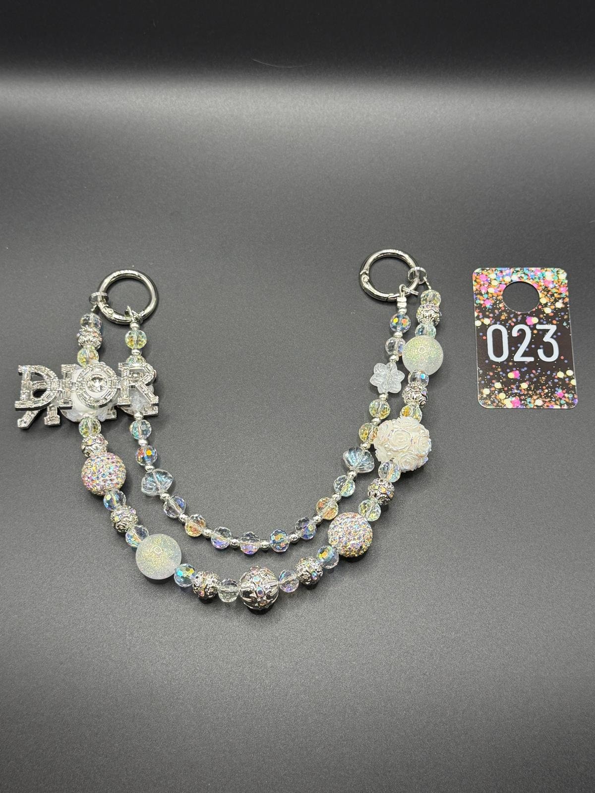 Chic Crystal Beaded Charm