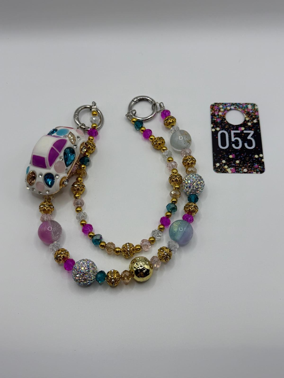 Jeweled Road Trip Bag Charm