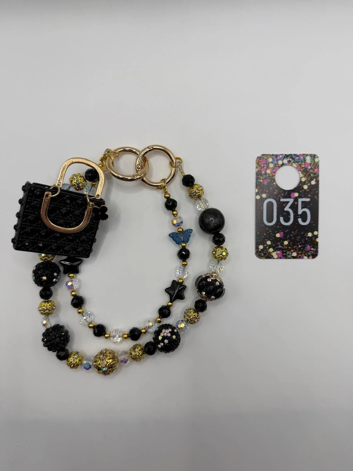 Little Black Bag Energy Bag Charm