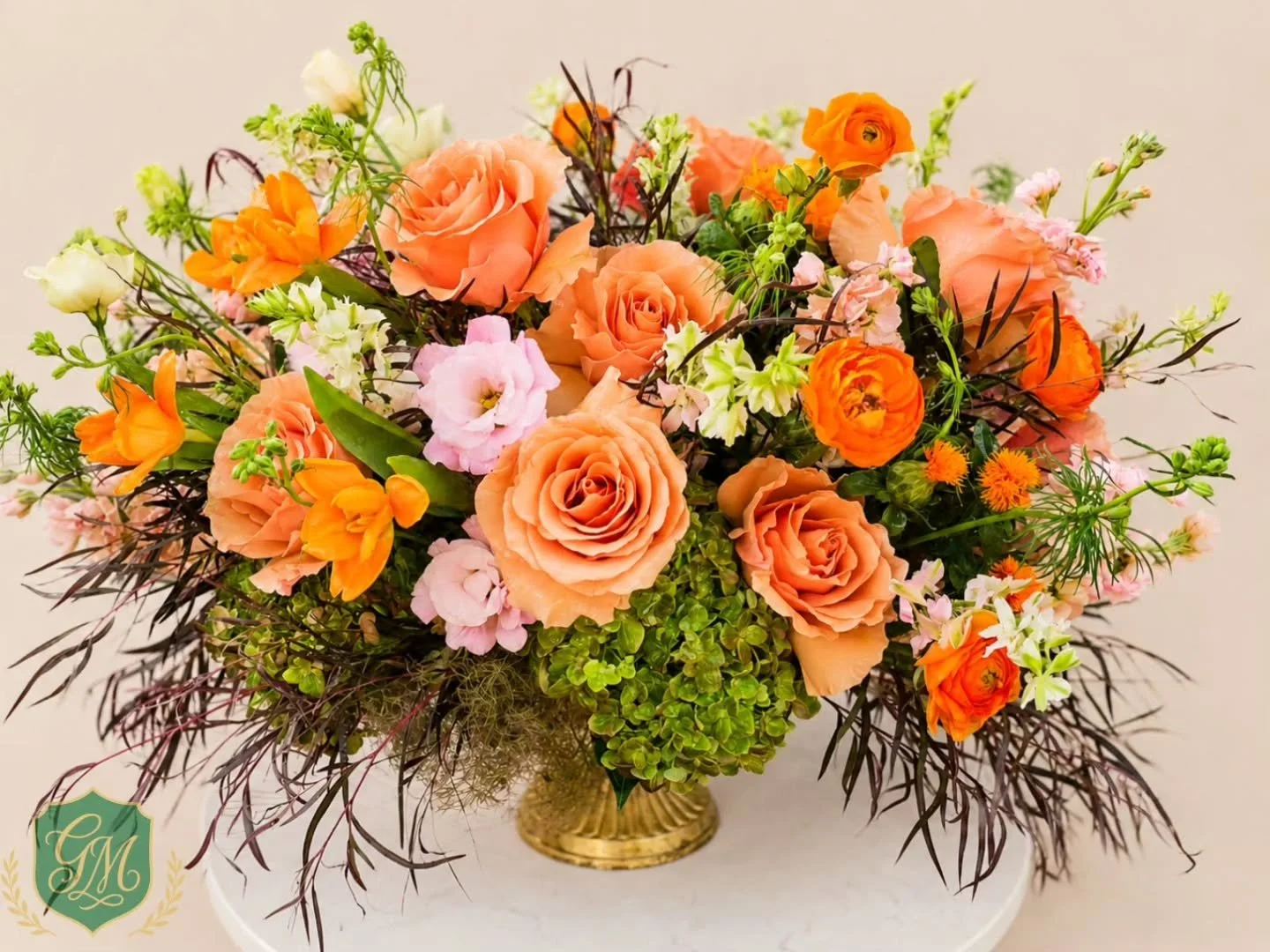 We're loving these warmer colors, rich textures and just a little unexpected pink mixed in. Teasing the fall vibes!!! 🍂

And with our new shop getting closer, we're especially excited that GM florals won't just be for weddings and events. We'll be a