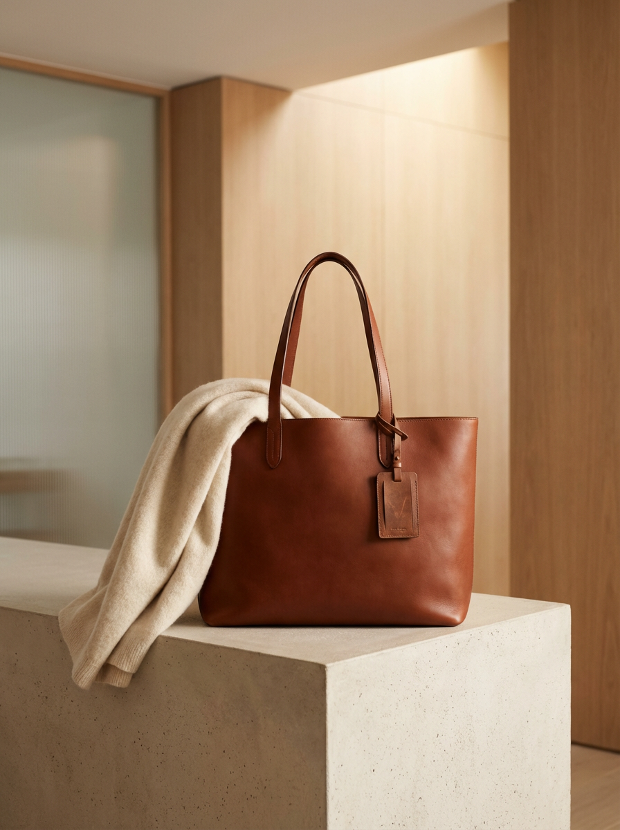 Leather Tote Bag