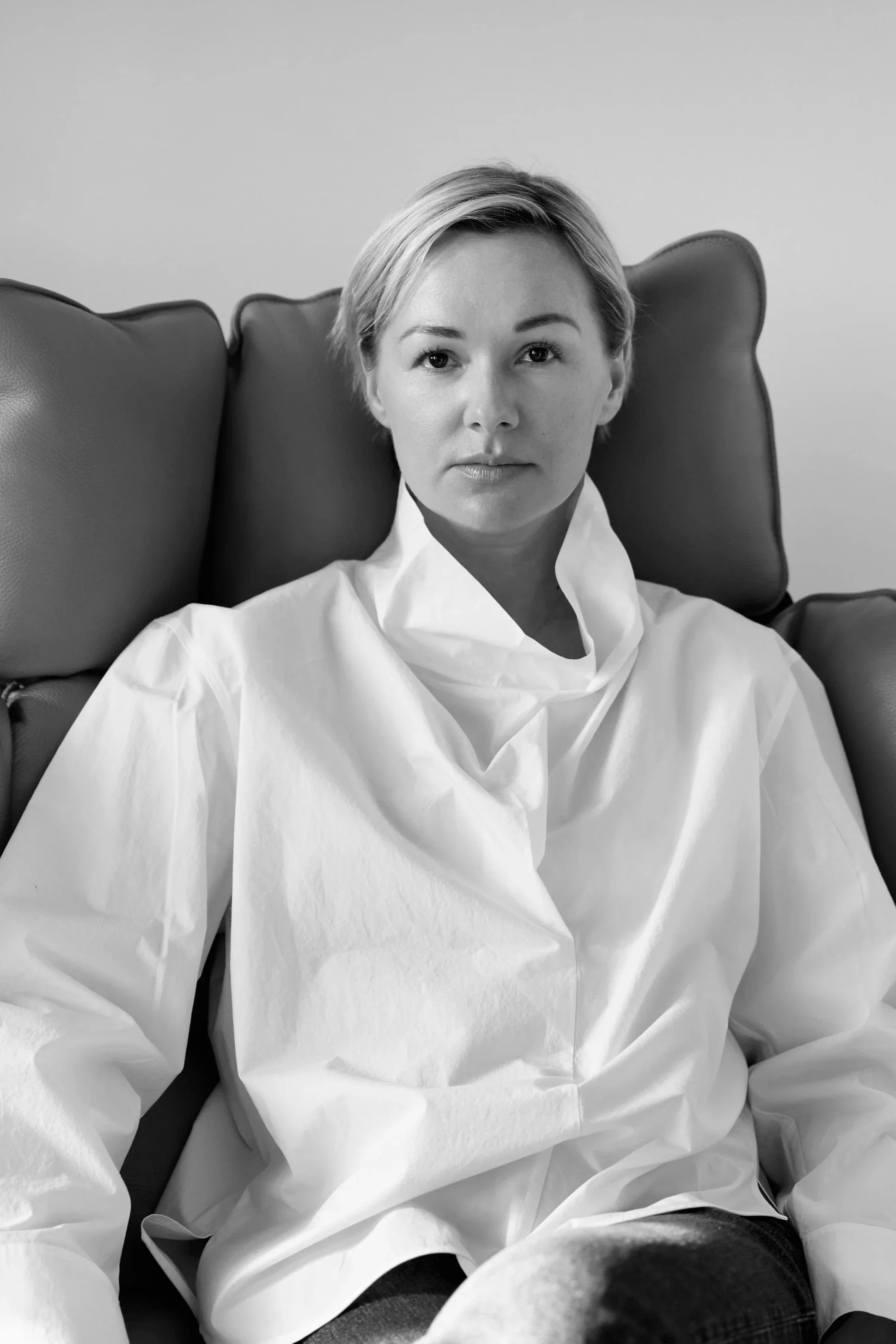Anastasia Schuler, interior designer in Zurich, portrait