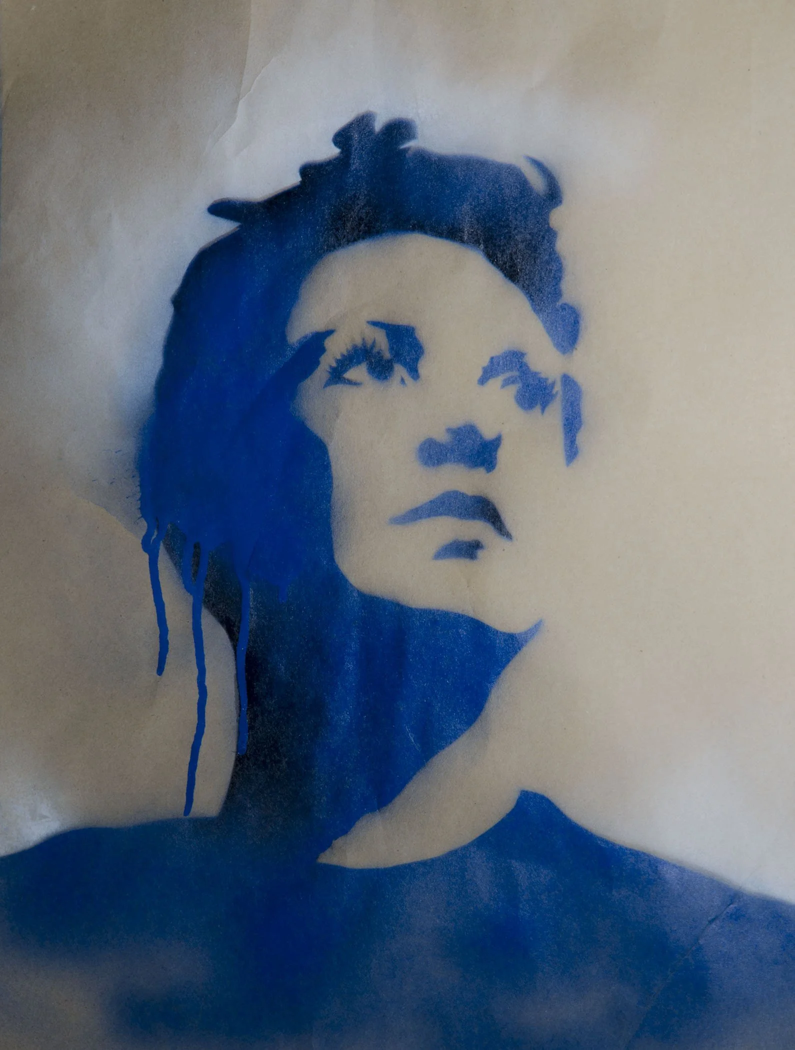 Portrait, Stenciled Spray Paint, Spring 2016.JPG