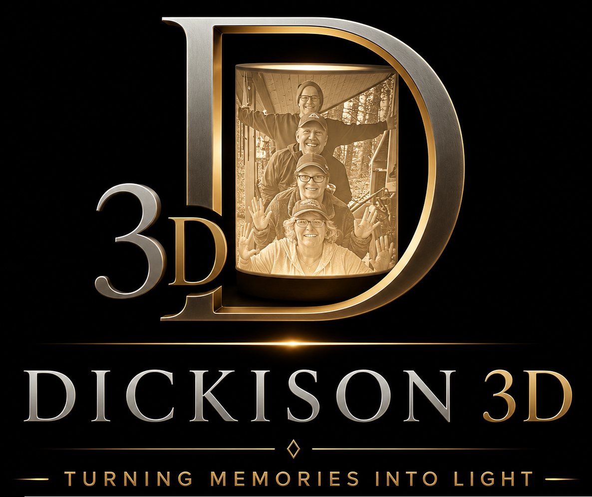 Dickison 3D "Turning Memories Into Light"
