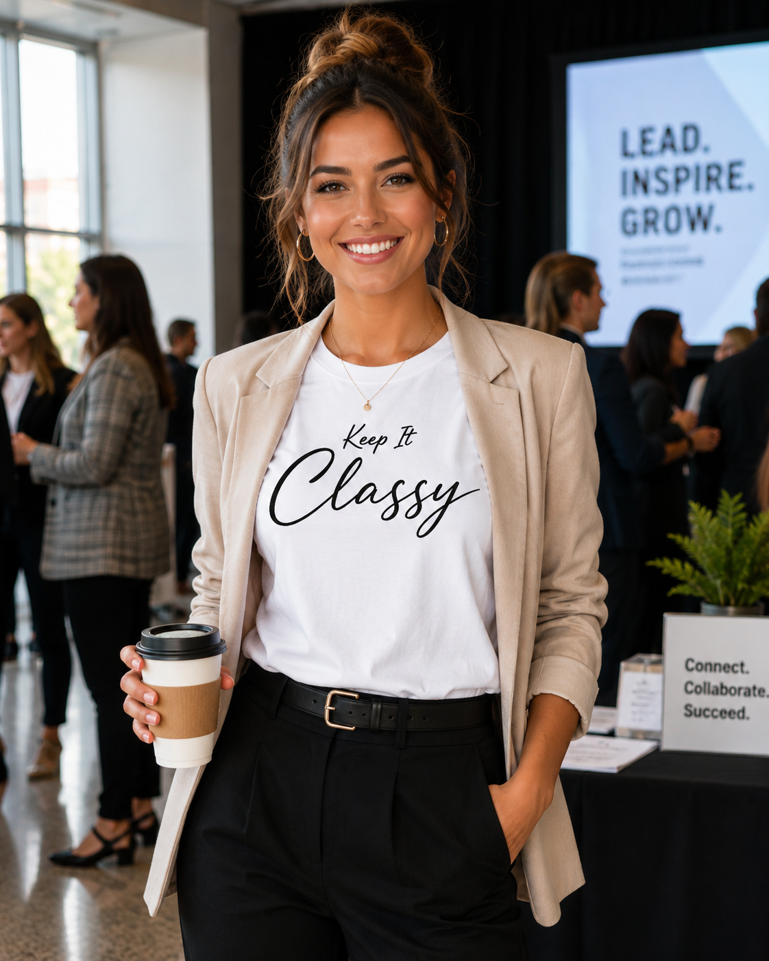 Confident professional at networking event.png