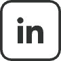 LinkedIn logo with black background