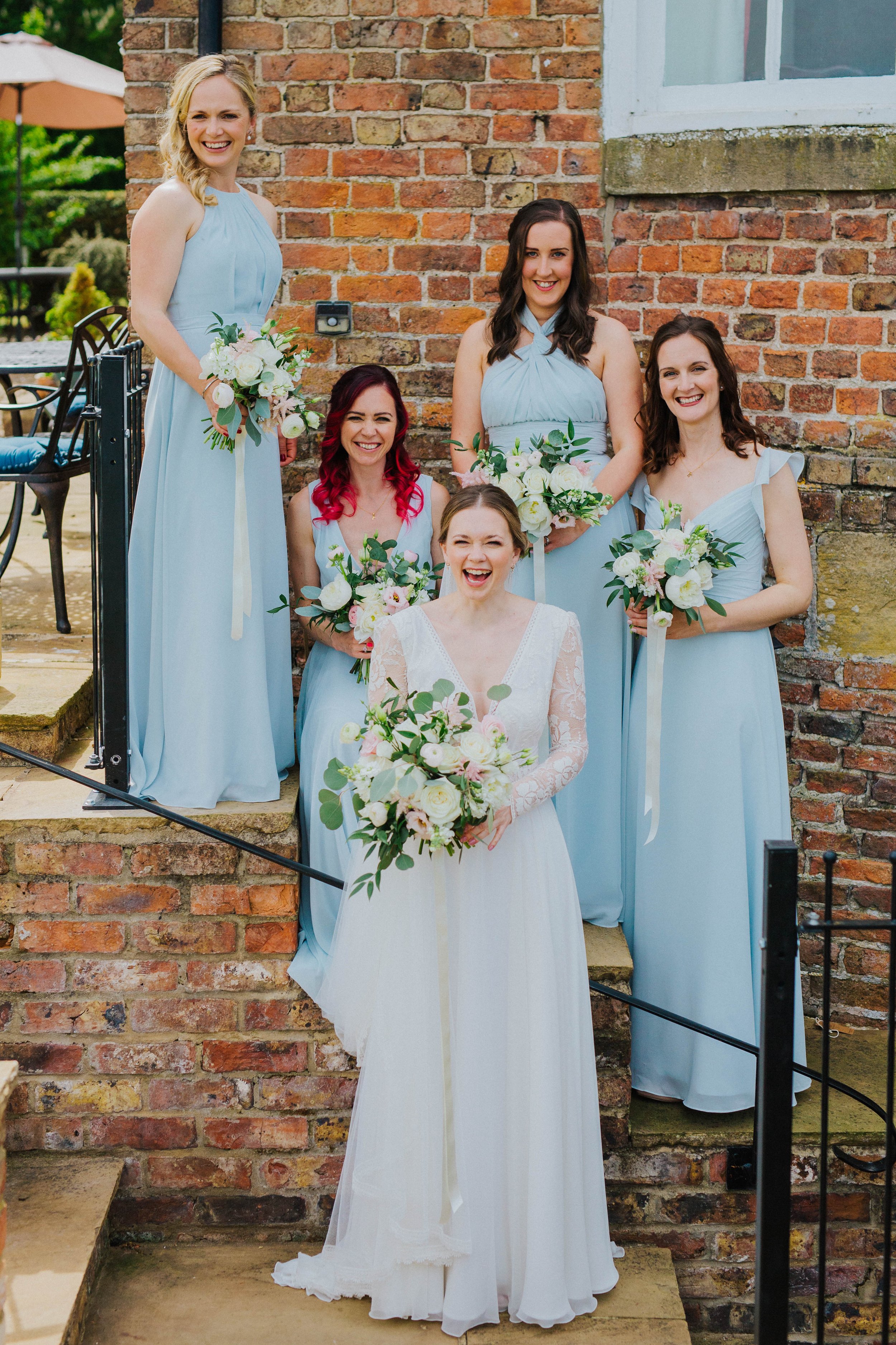 Wedding flowers at Lodge Farm Weddings Cundall 