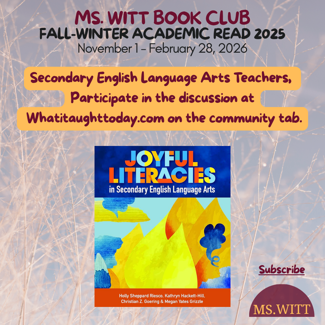 Joyful Literacies