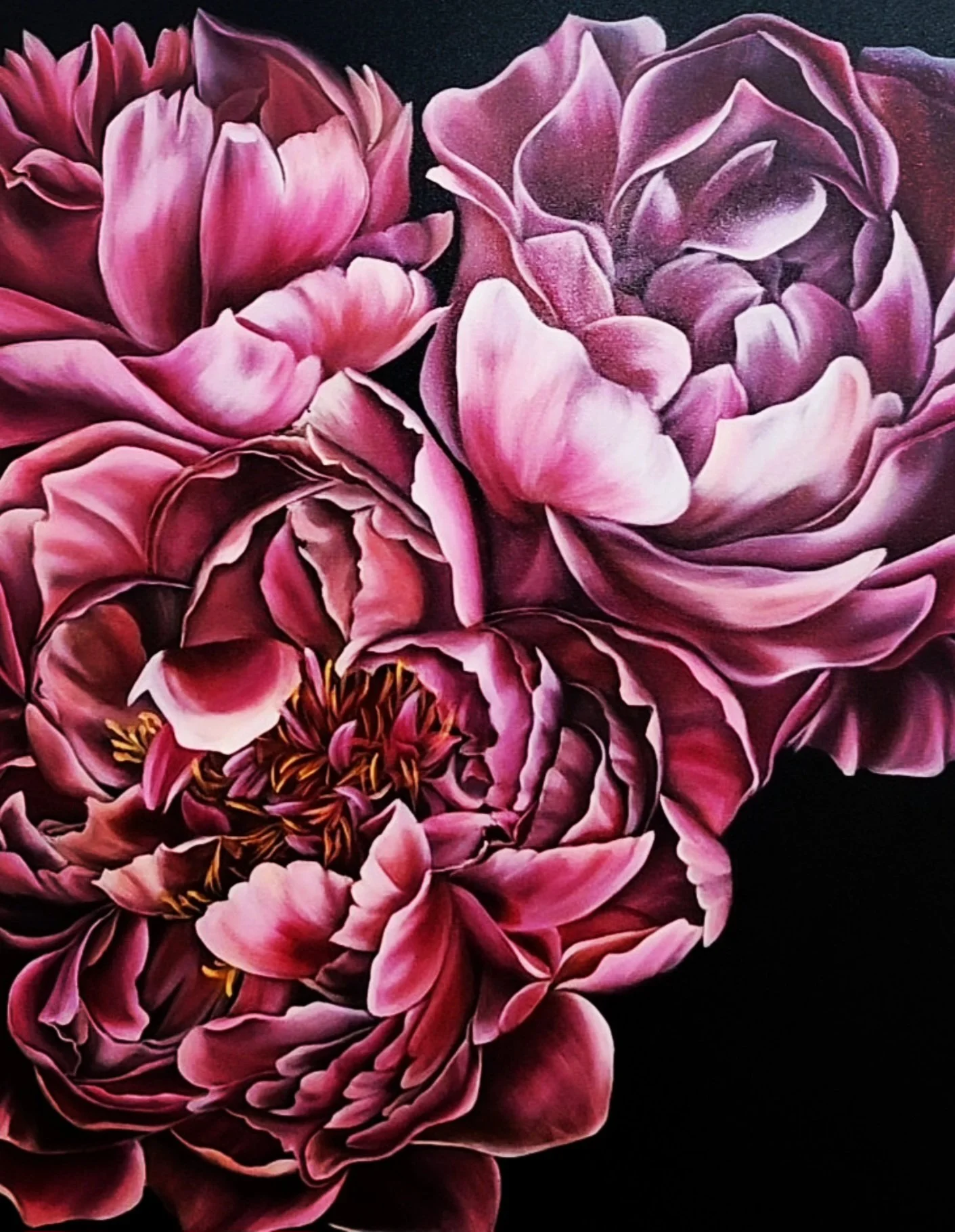 Maria Azmari, Midnight bloom, oil painting canvas_.jpg
