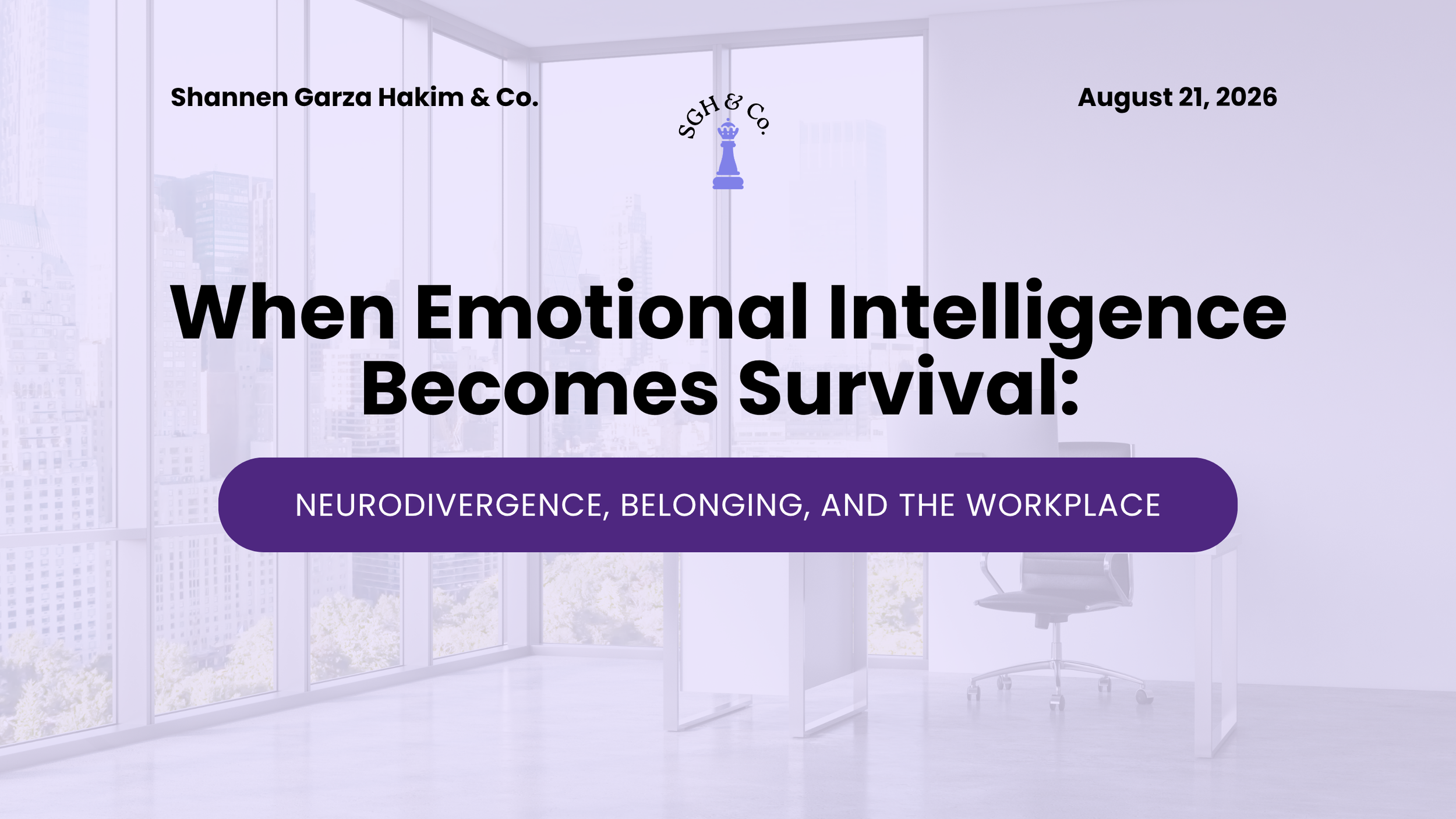 When Emotional Intelligence Becomes Survival