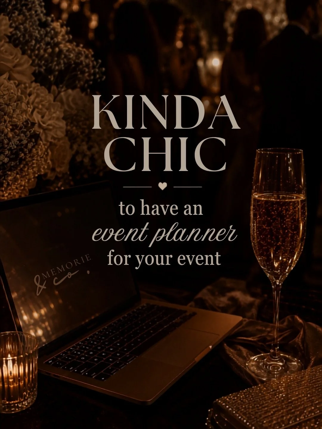 KINDA CHIC 
To enjoy your wedding.
To not answer vendor calls.
To not worry about logistics.
To actually be a guest at your own wedding.
Because hiring a planner isn&rsquo;t about doing less.
It&rsquo;s about being present for more. ✨

Now we&rsquo;r
