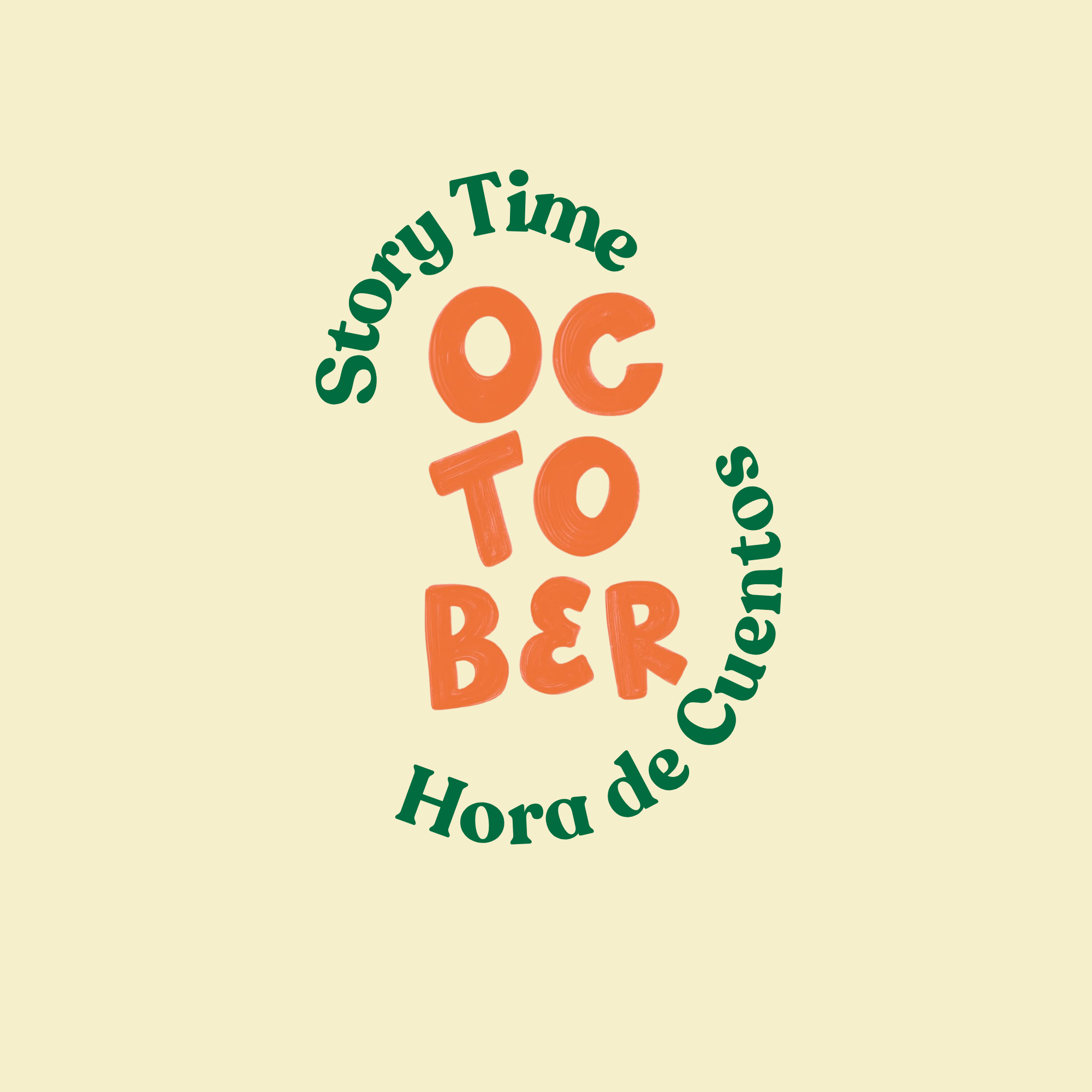 Cartoon dinosaur with green body and dark green spots, smiling, with part of a sign showing the text "dino dance" and a time of 10:15 AM. Other cartoon dinosaurs are partially visible in the image.