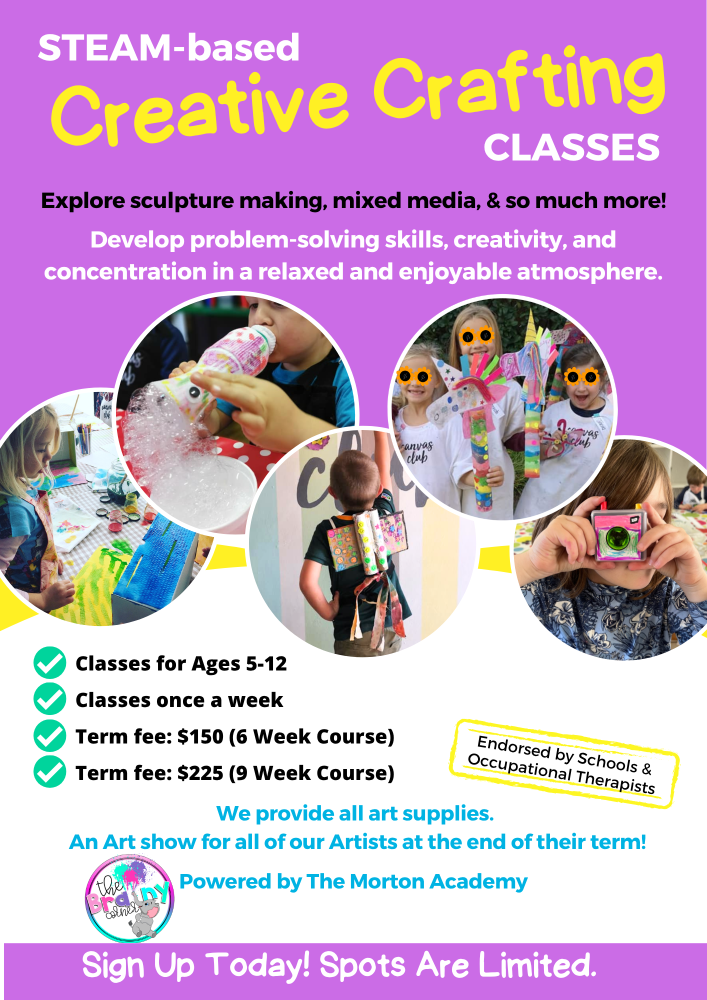 6-Week STEAM-Based Art Class