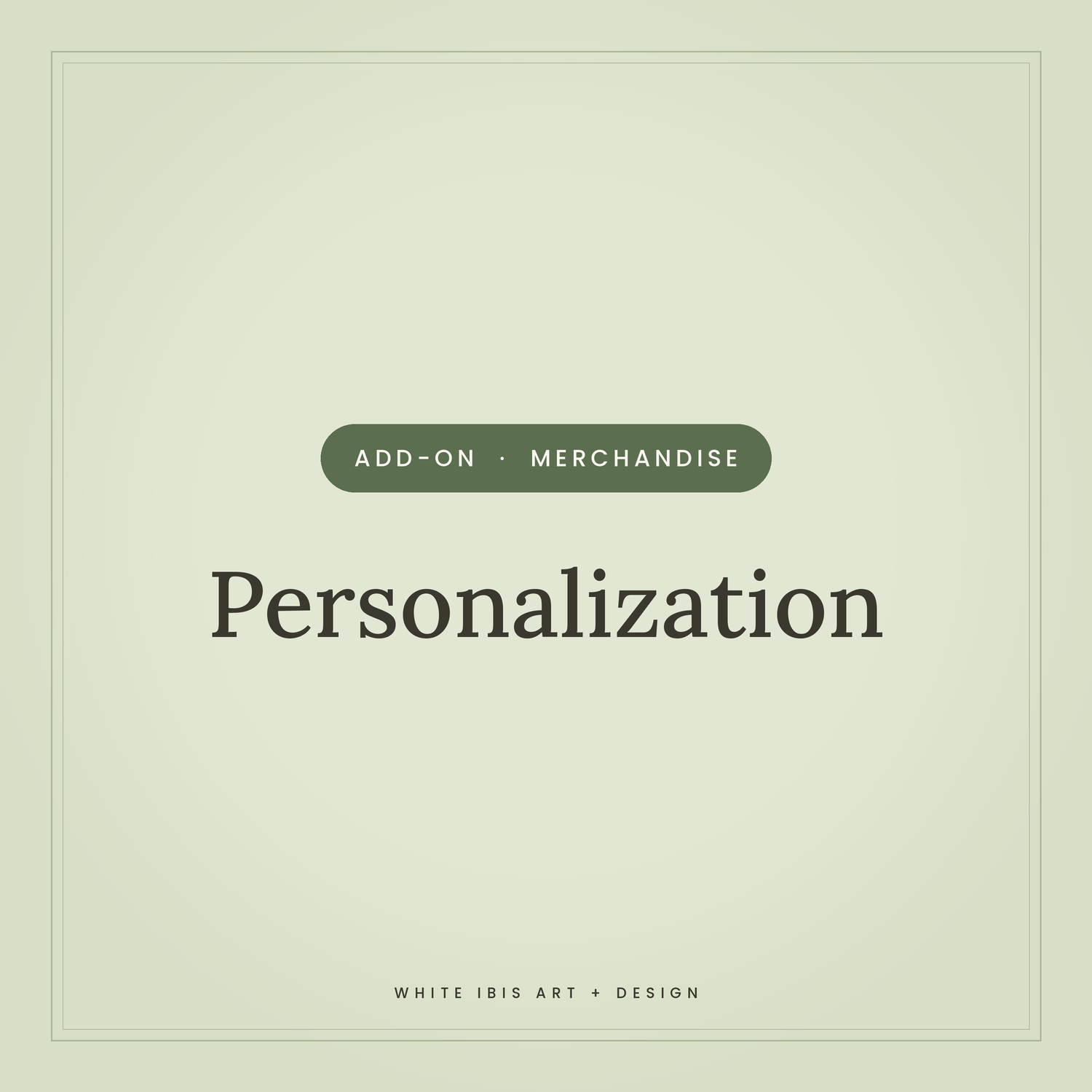 Personalization