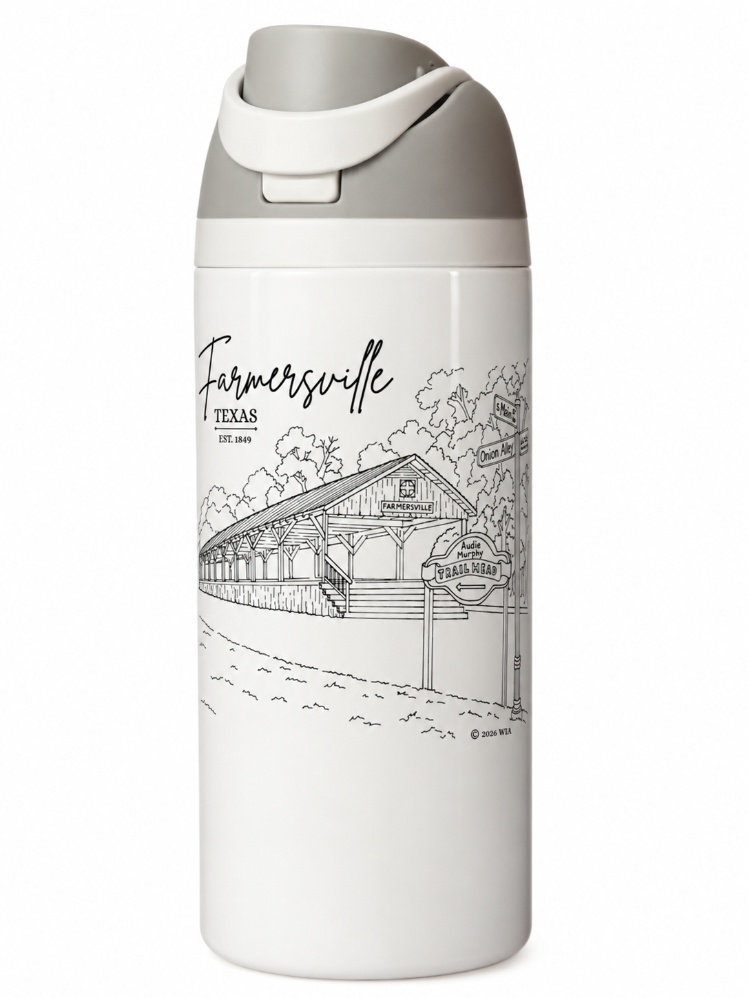 Sip-n-Chug Bottle 24oz - Farmersville