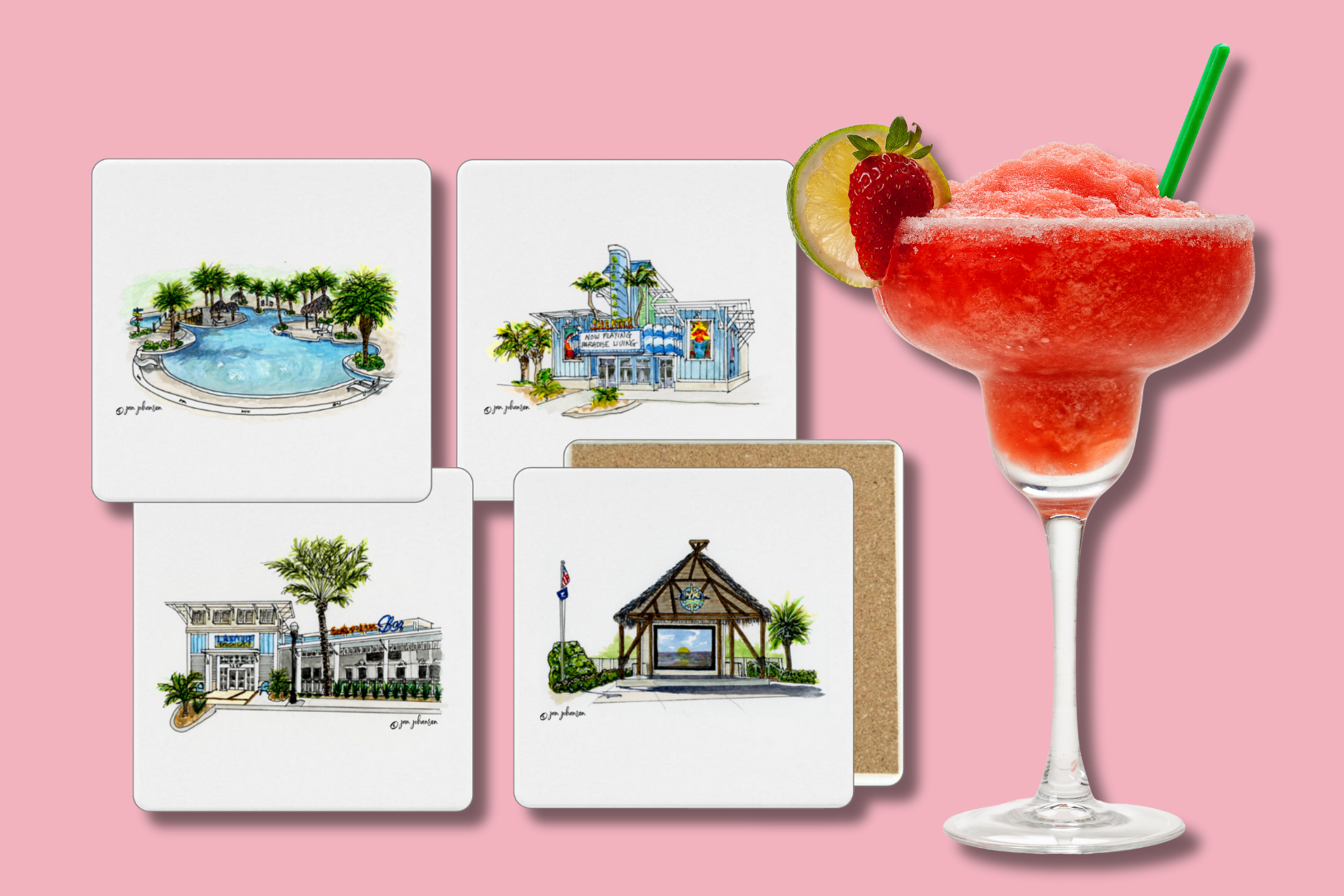 Coasters - Set of 4 - LMHH