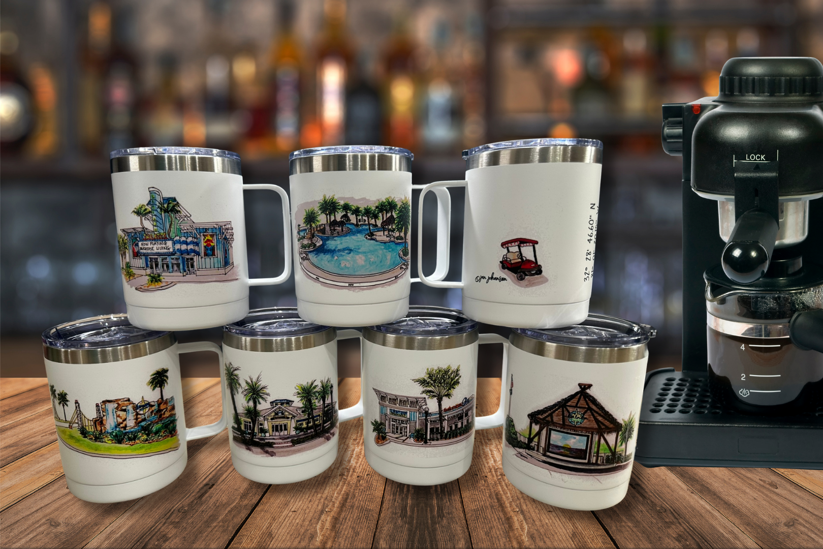 Coffee Tumblers 12oz Gloss - LMHH