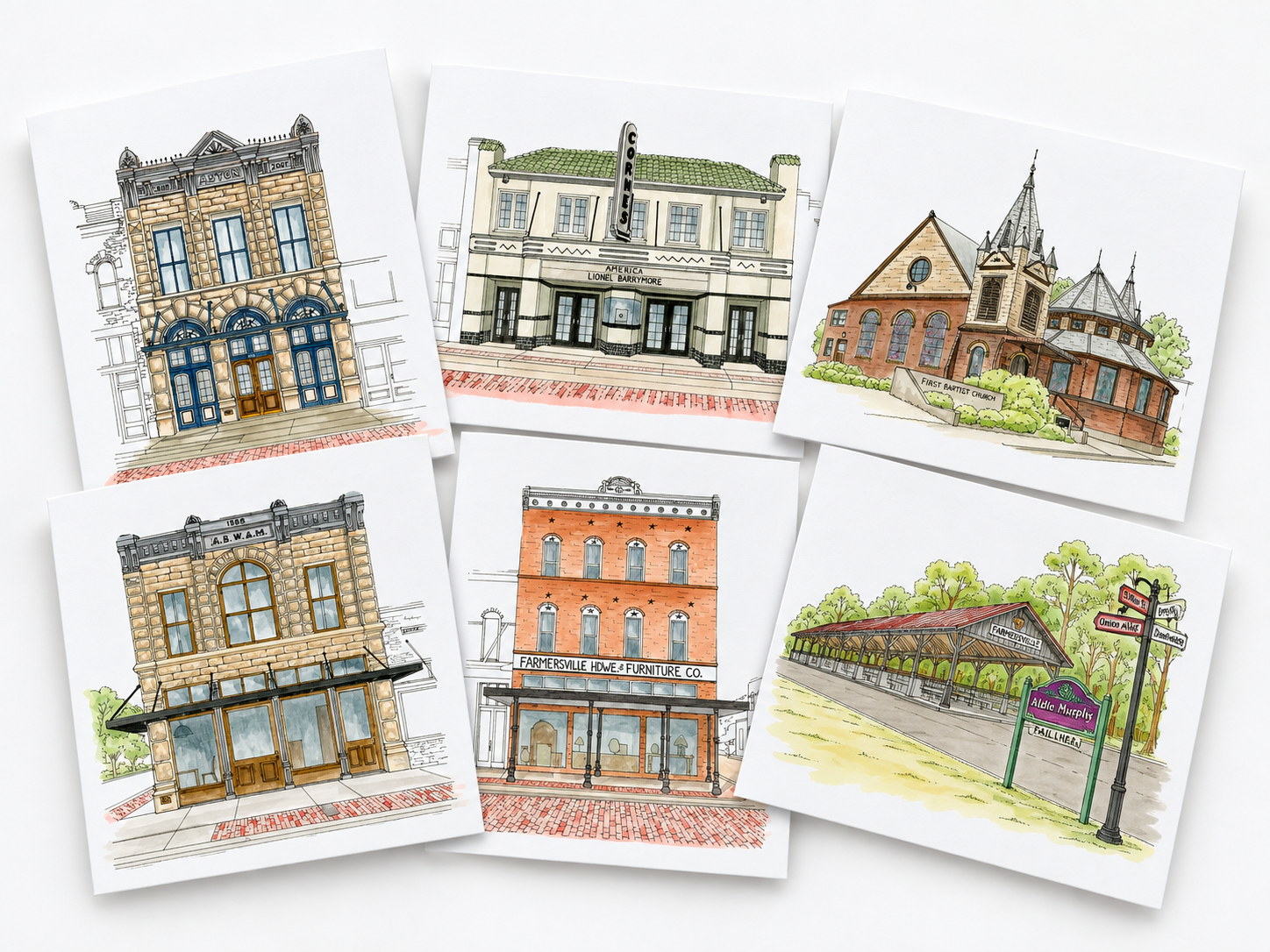 Notecard Set - Farmersville