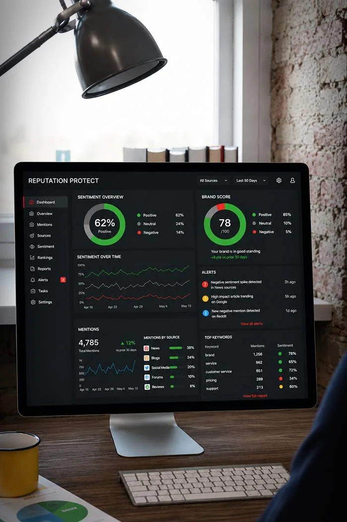 Reputation Management Dashboard