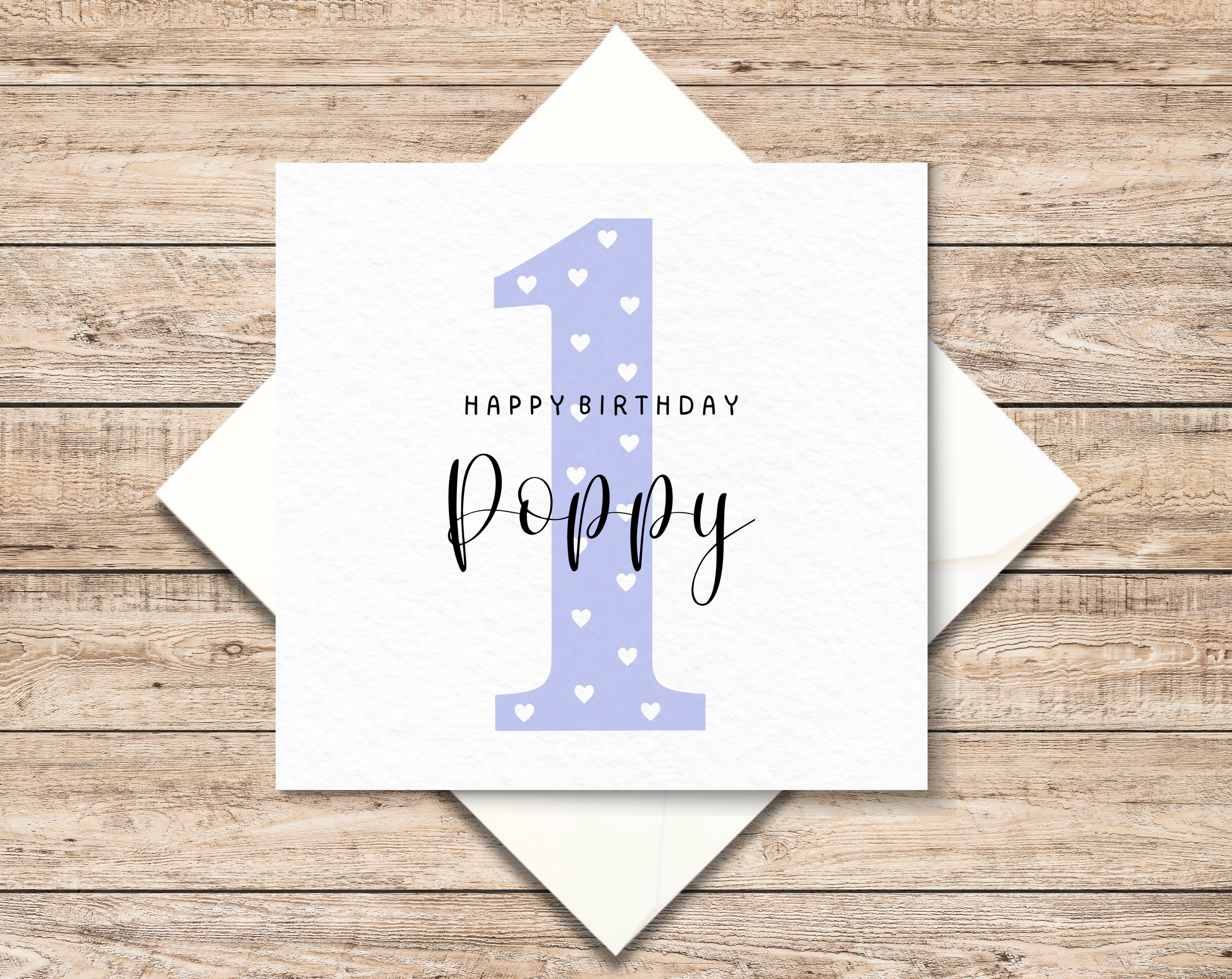Personalised 1st Birthday Card | First Birthday Card for Boys & Girls