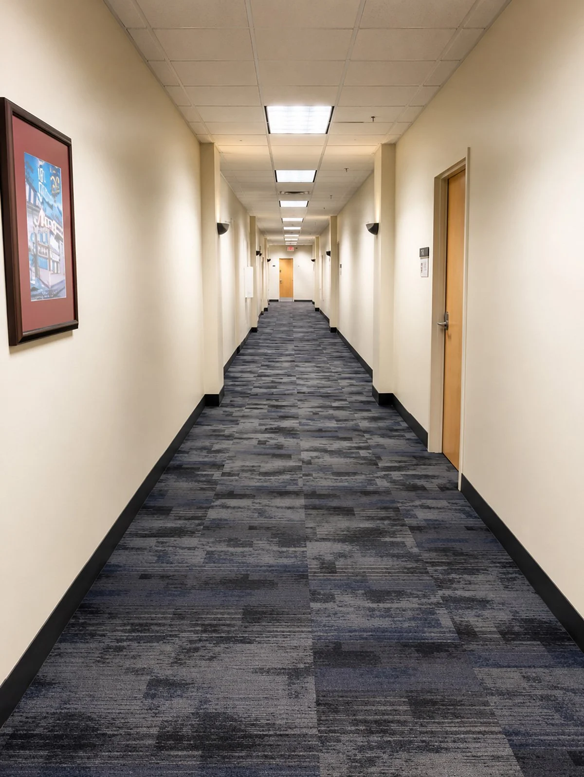 Hallway inside Timber Grove offices