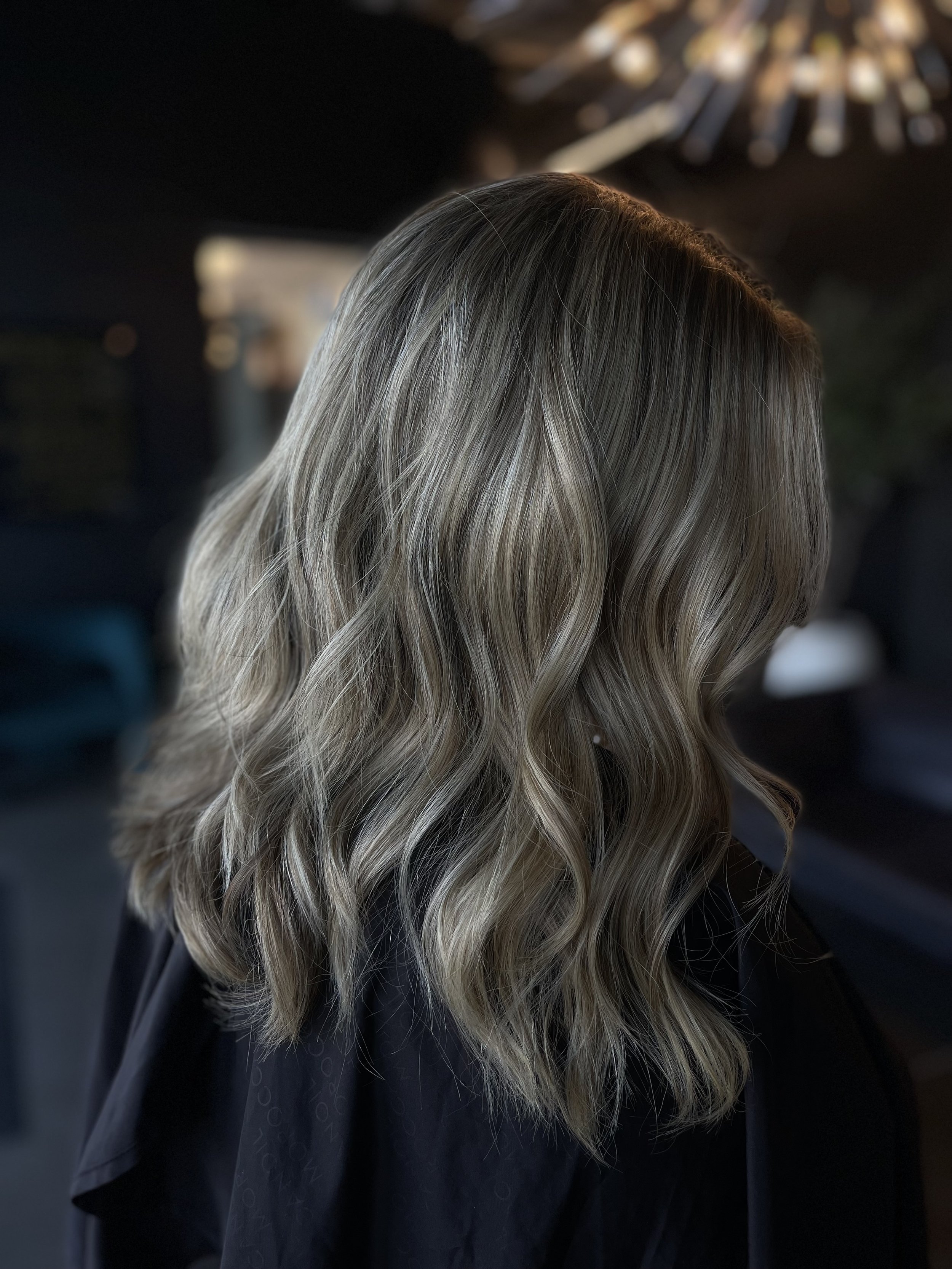 Women's precision haircut at VIP Hair Co. in Bentonville, Arkansas. 