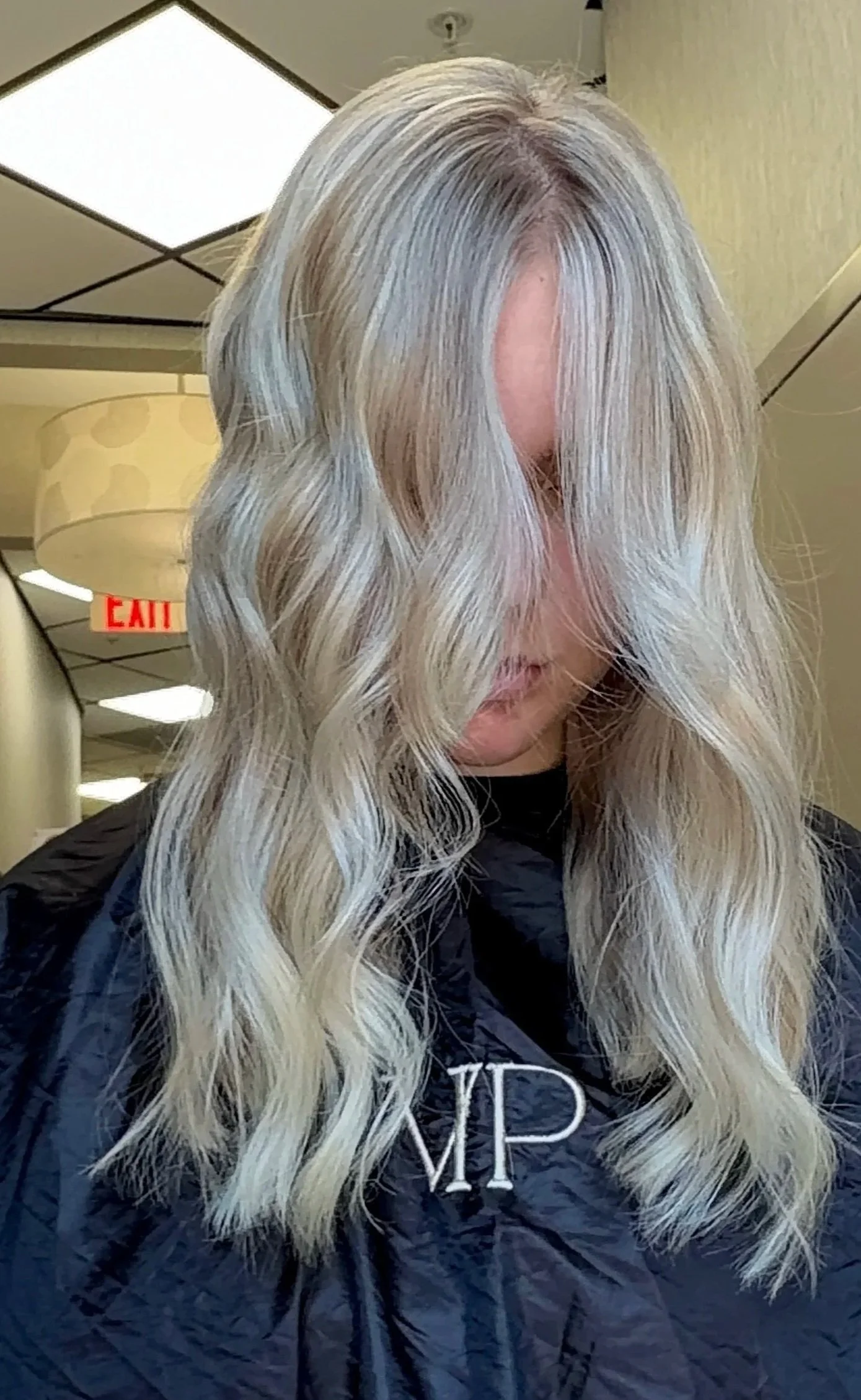 Bright blonde highlights in Bentonville, AR