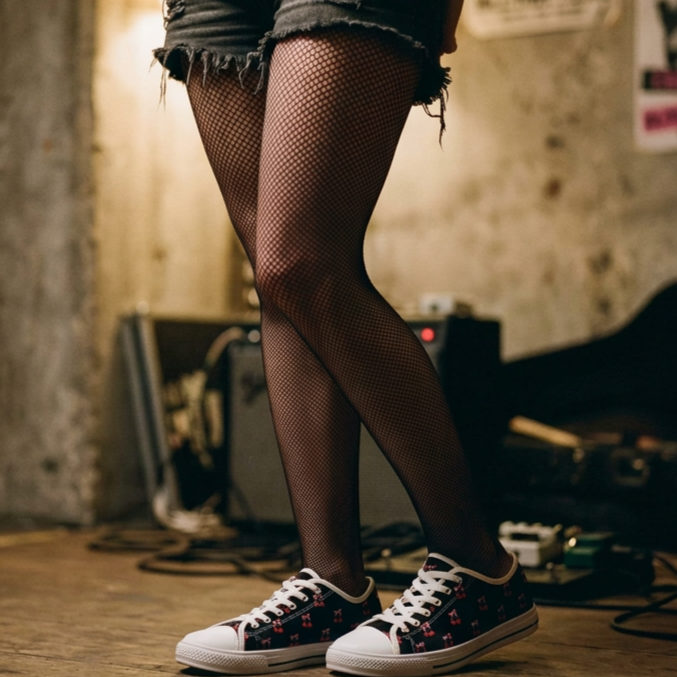 Very Cherry Low Top Sneakers