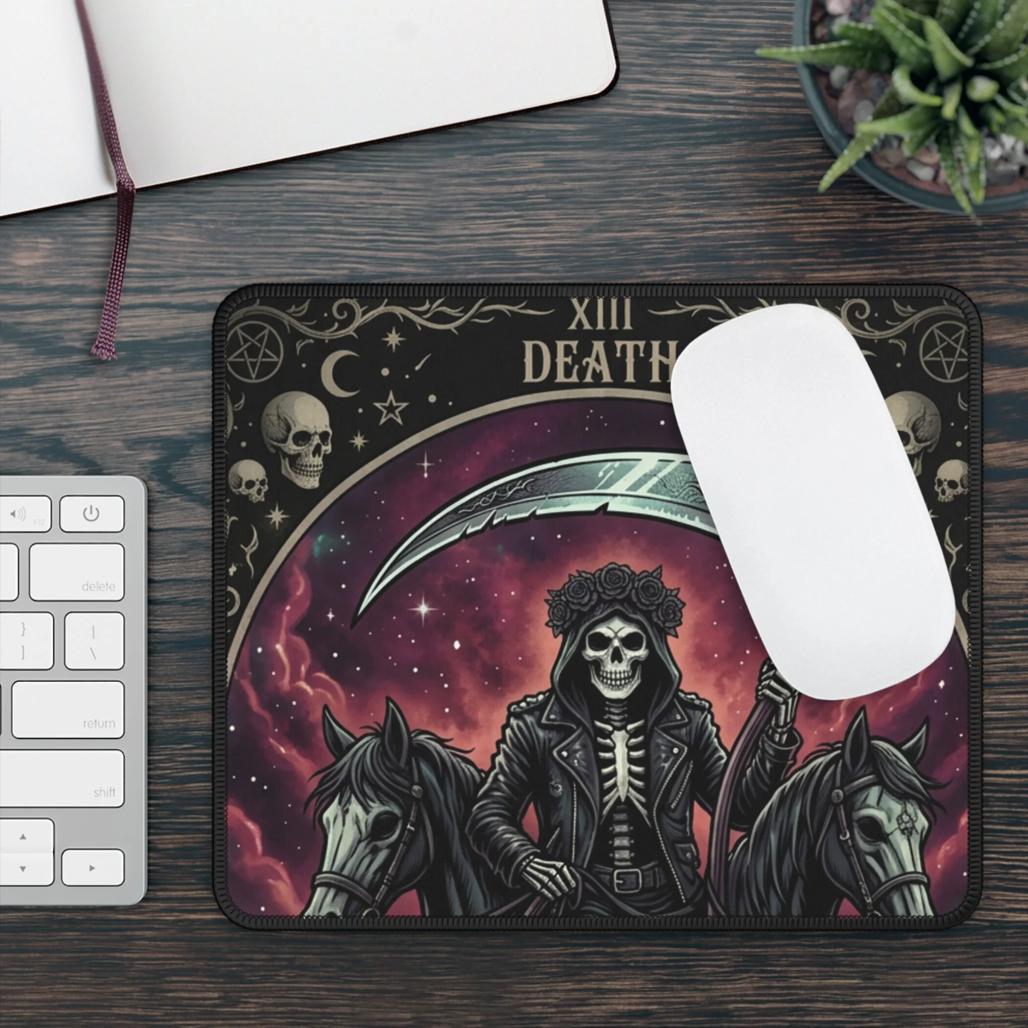 Death Card Gaming Mousepad